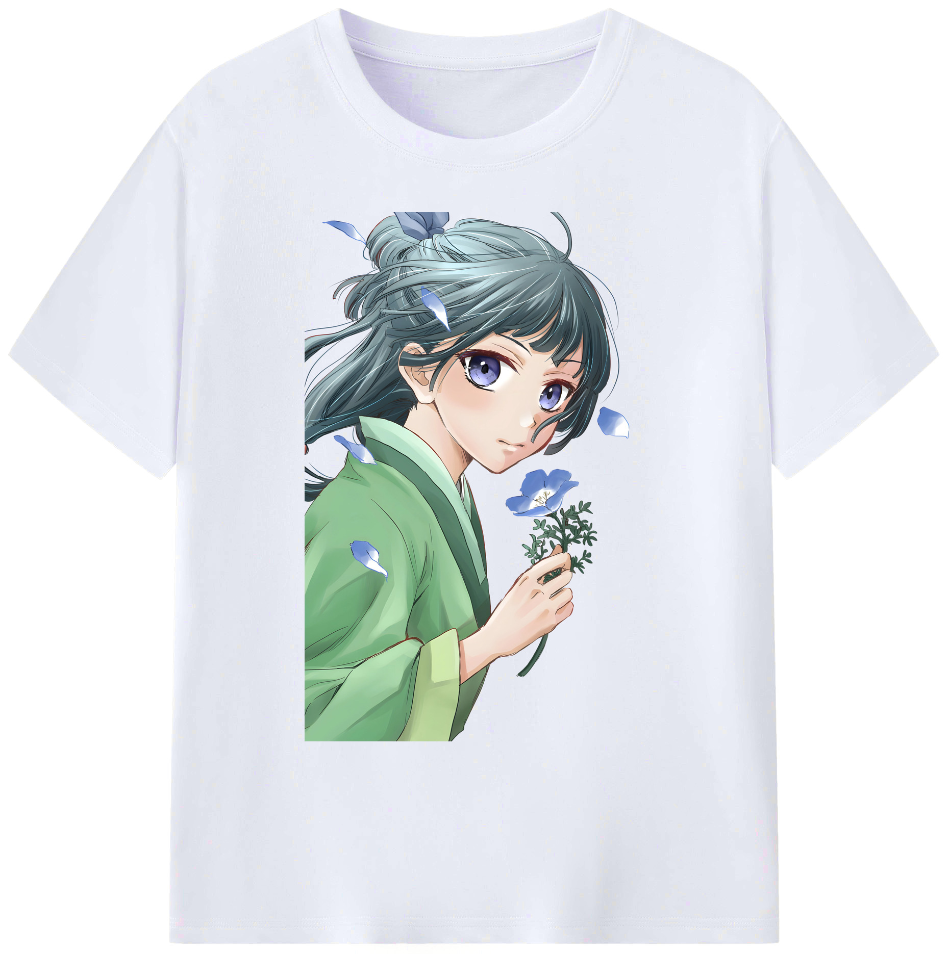（画像用） 薬屋のひとりごと The Apothecary Diaries 綿100％ メンズ半袖Tシャツ｜肌触りやわらか＆通気性