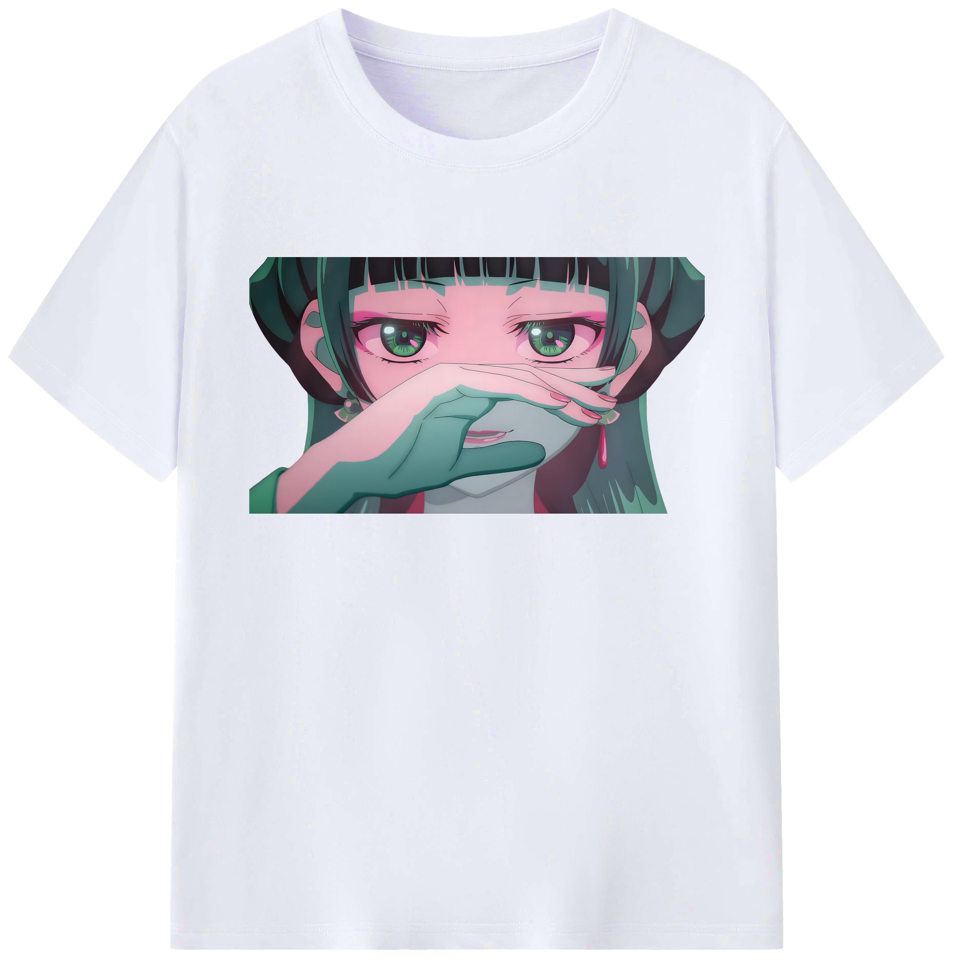 （画像用） 薬屋のひとりごと The Apothecary Diaries 綿100％ メンズ半袖Tシャツ｜肌触りやわらか＆通気性