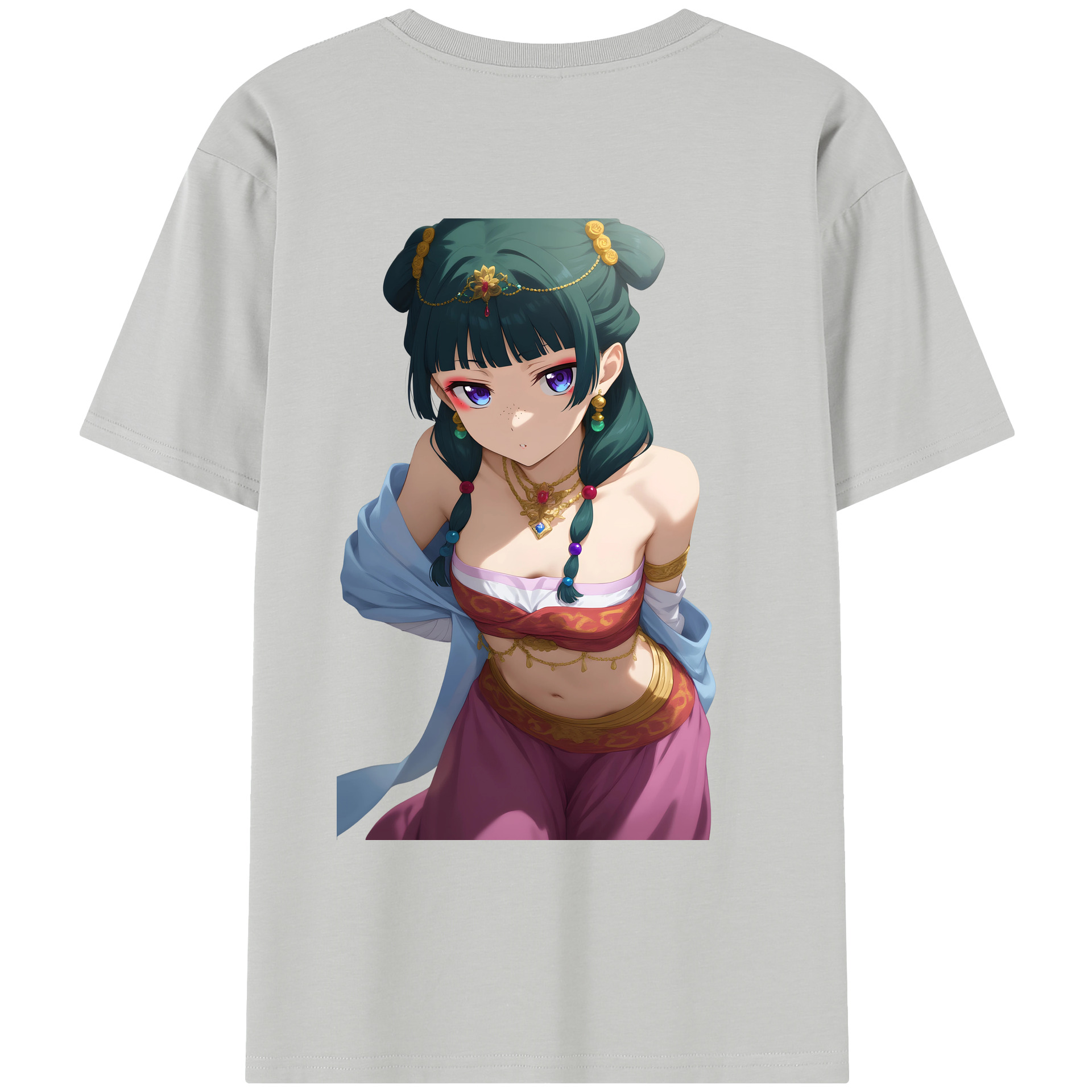 （画像用） 薬屋のひとりごと The Apothecary Diaries レディース半袖Tシャツ(バックプリント)