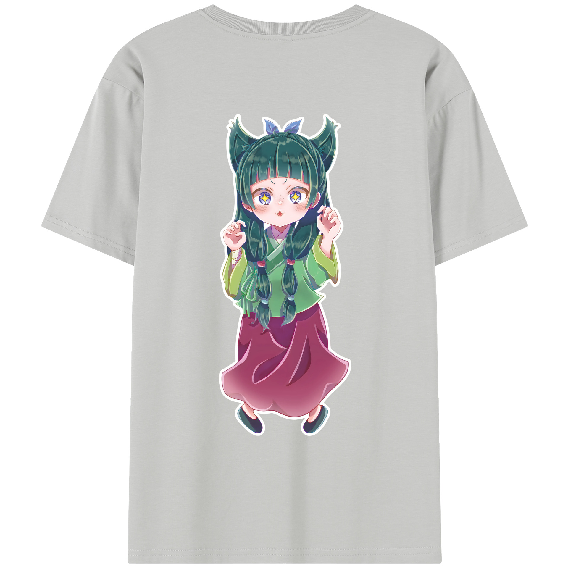 （画像用） 薬屋のひとりごと The Apothecary Diaries レディース半袖Tシャツ(バックプリント)