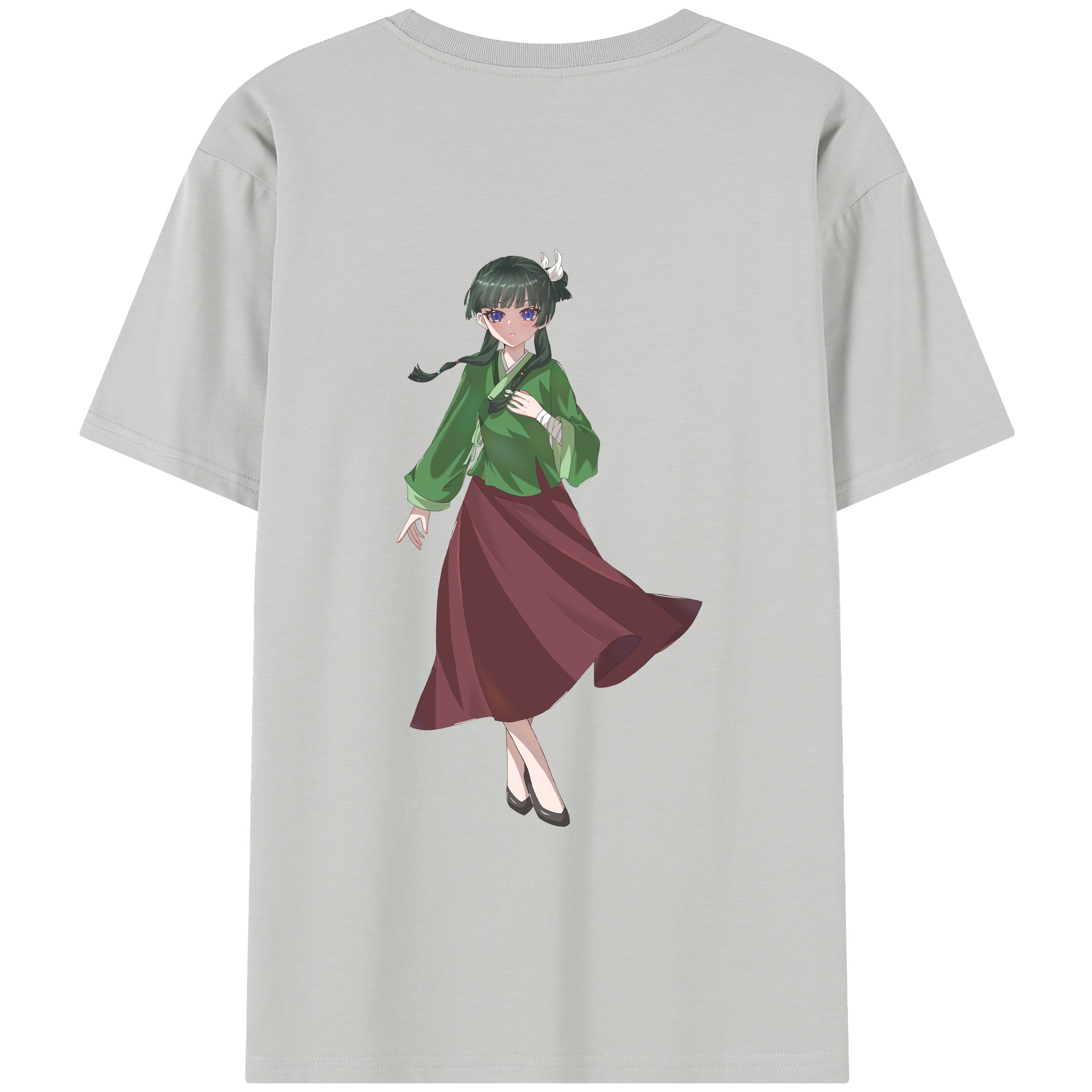 （画像用） 薬屋のひとりごと The Apothecary Diaries レディース半袖Tシャツ(バックプリント)