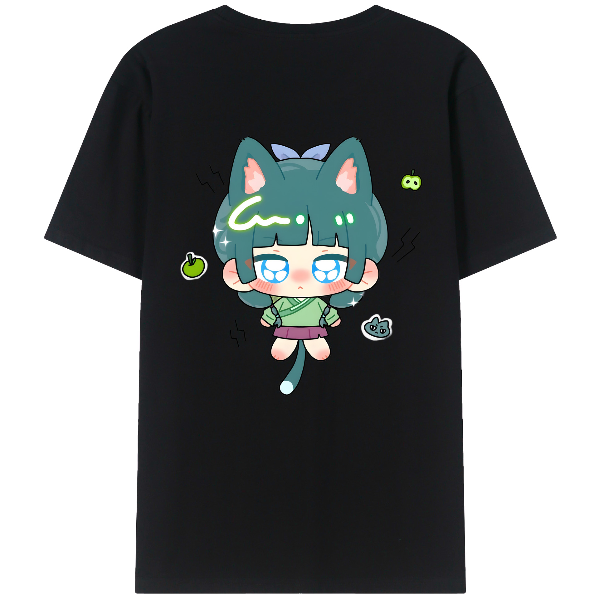 （画像用） 薬屋のひとりごと The Apothecary Diaries レディース半袖Tシャツ(バックプリント)