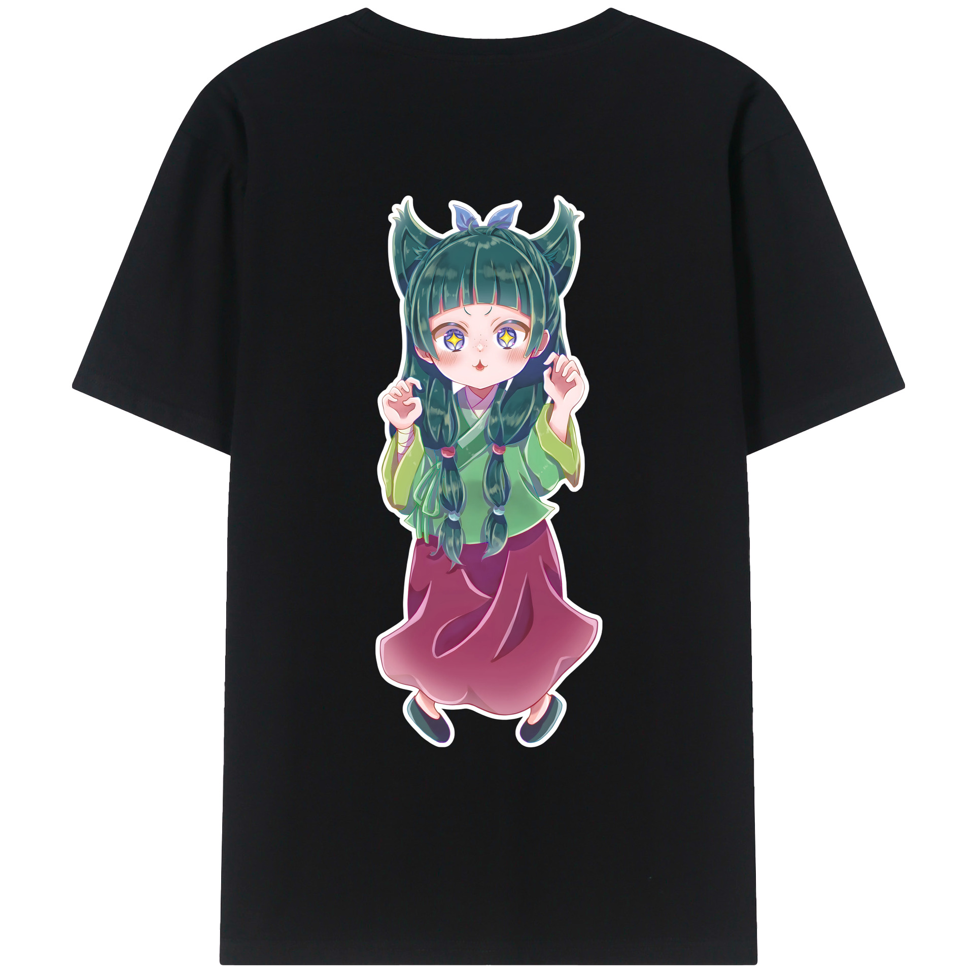 （画像用） 薬屋のひとりごと The Apothecary Diaries レディース半袖Tシャツ(バックプリント)