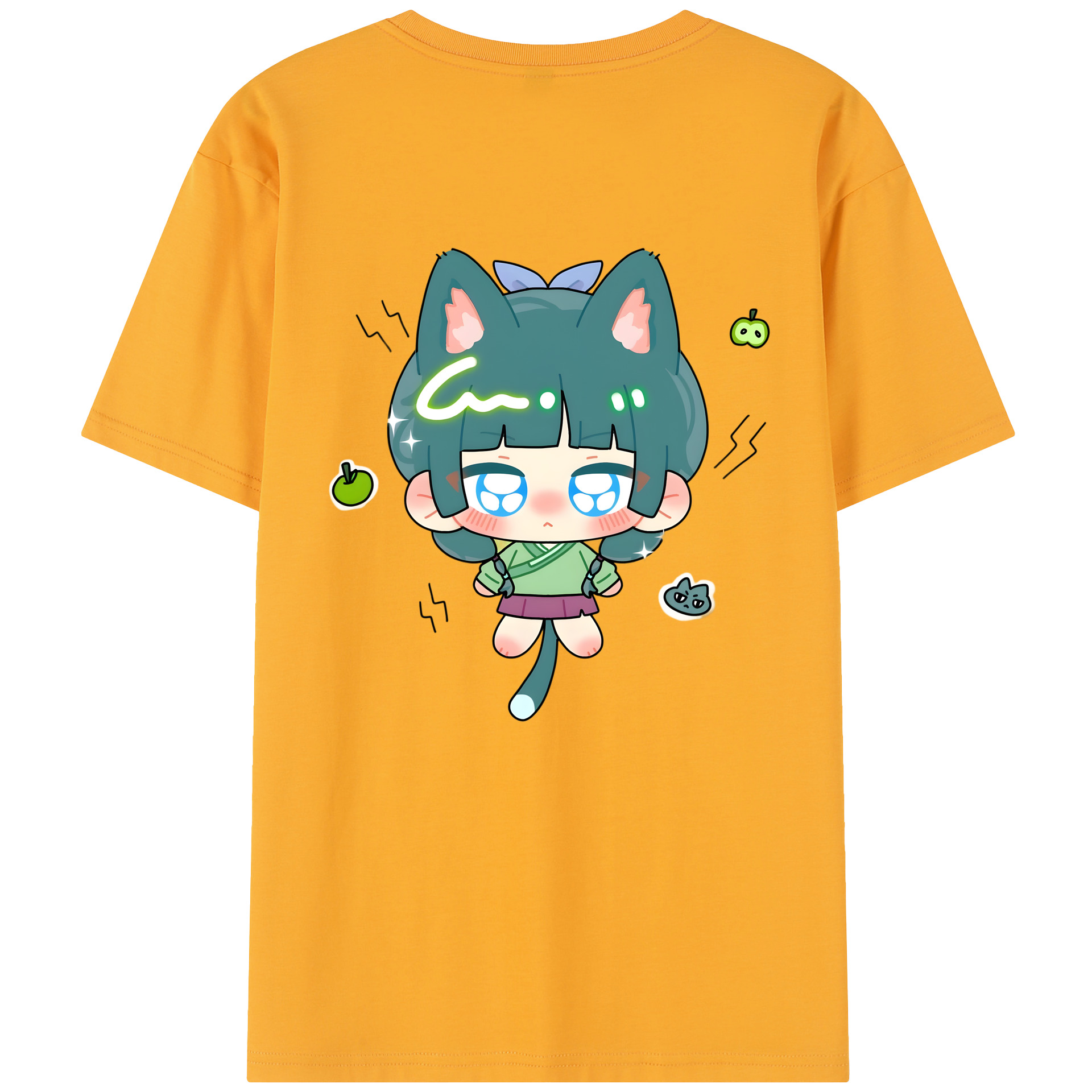 （画像用） 薬屋のひとりごと The Apothecary Diaries レディース半袖Tシャツ(バックプリント)