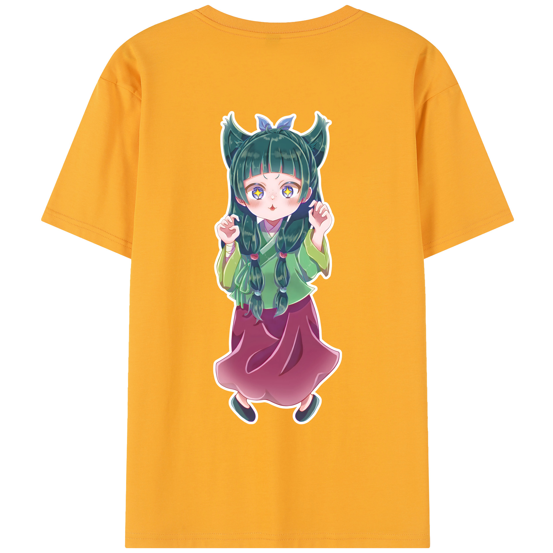 （画像用） 薬屋のひとりごと The Apothecary Diaries レディース半袖Tシャツ(バックプリント)