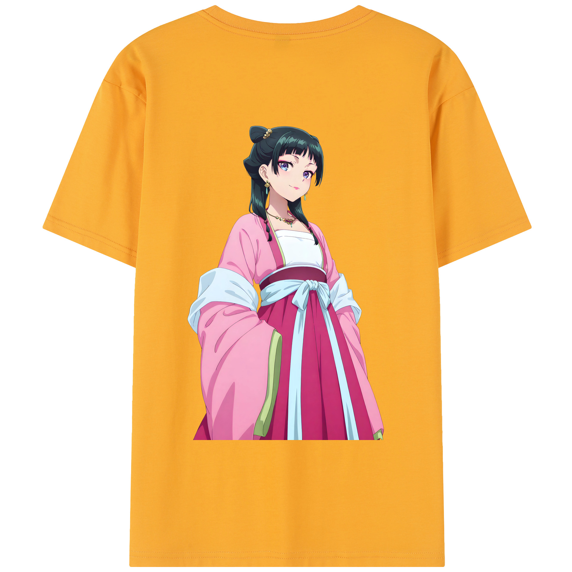 （画像用） 薬屋のひとりごと The Apothecary Diaries レディース半袖Tシャツ(バックプリント)
