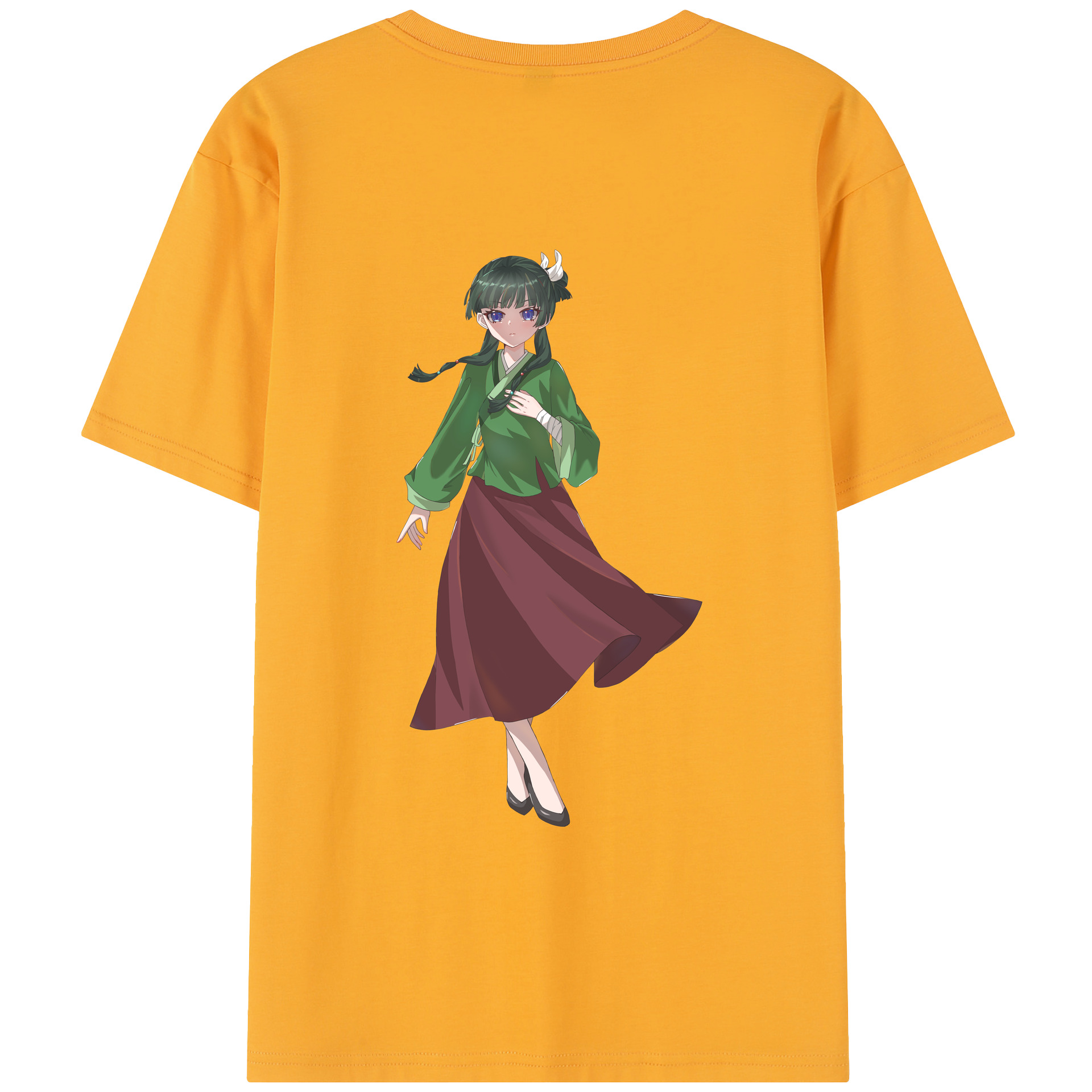 （画像用） 薬屋のひとりごと The Apothecary Diaries レディース半袖Tシャツ(バックプリント)