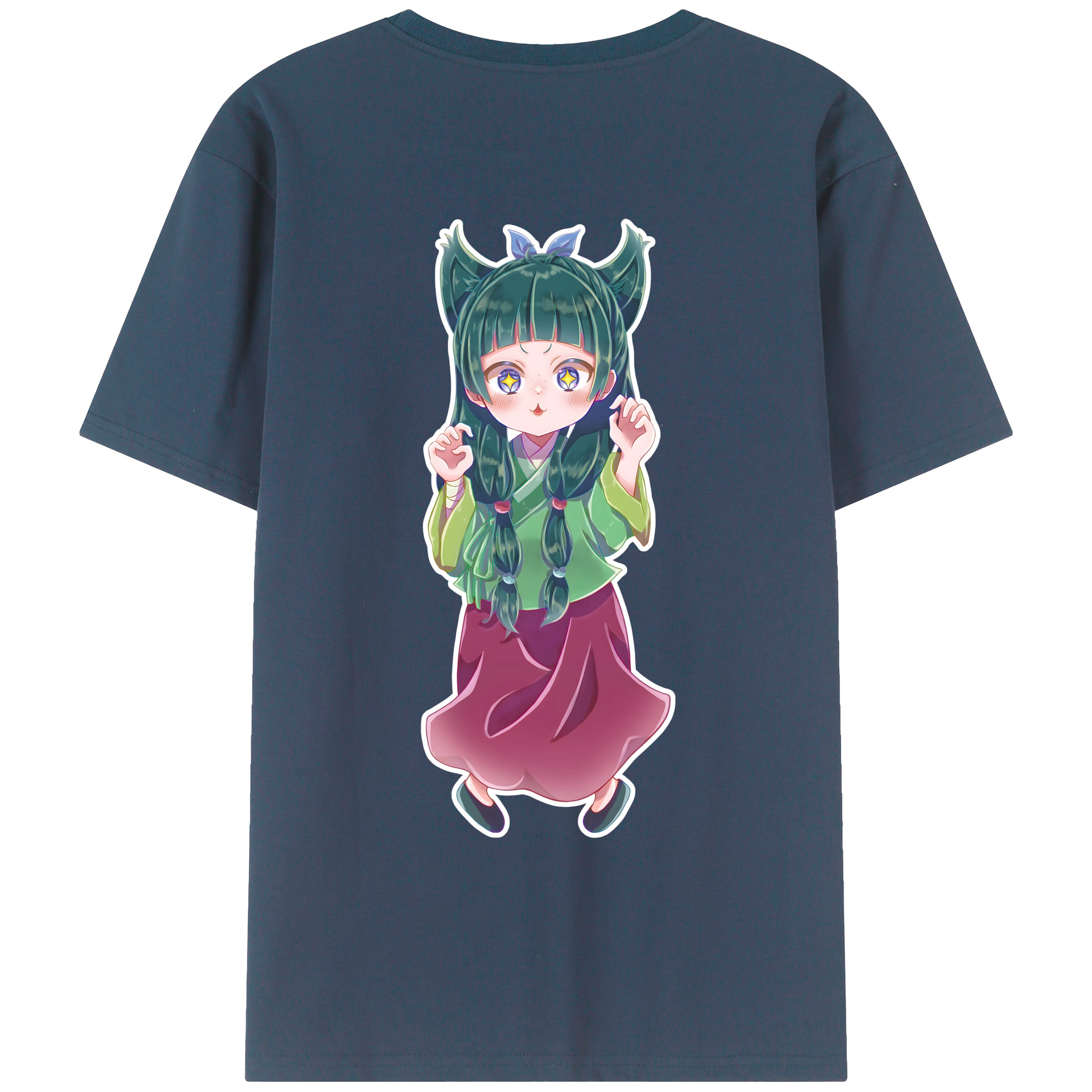 （画像用） 薬屋のひとりごと The Apothecary Diaries レディース半袖Tシャツ(バックプリント)