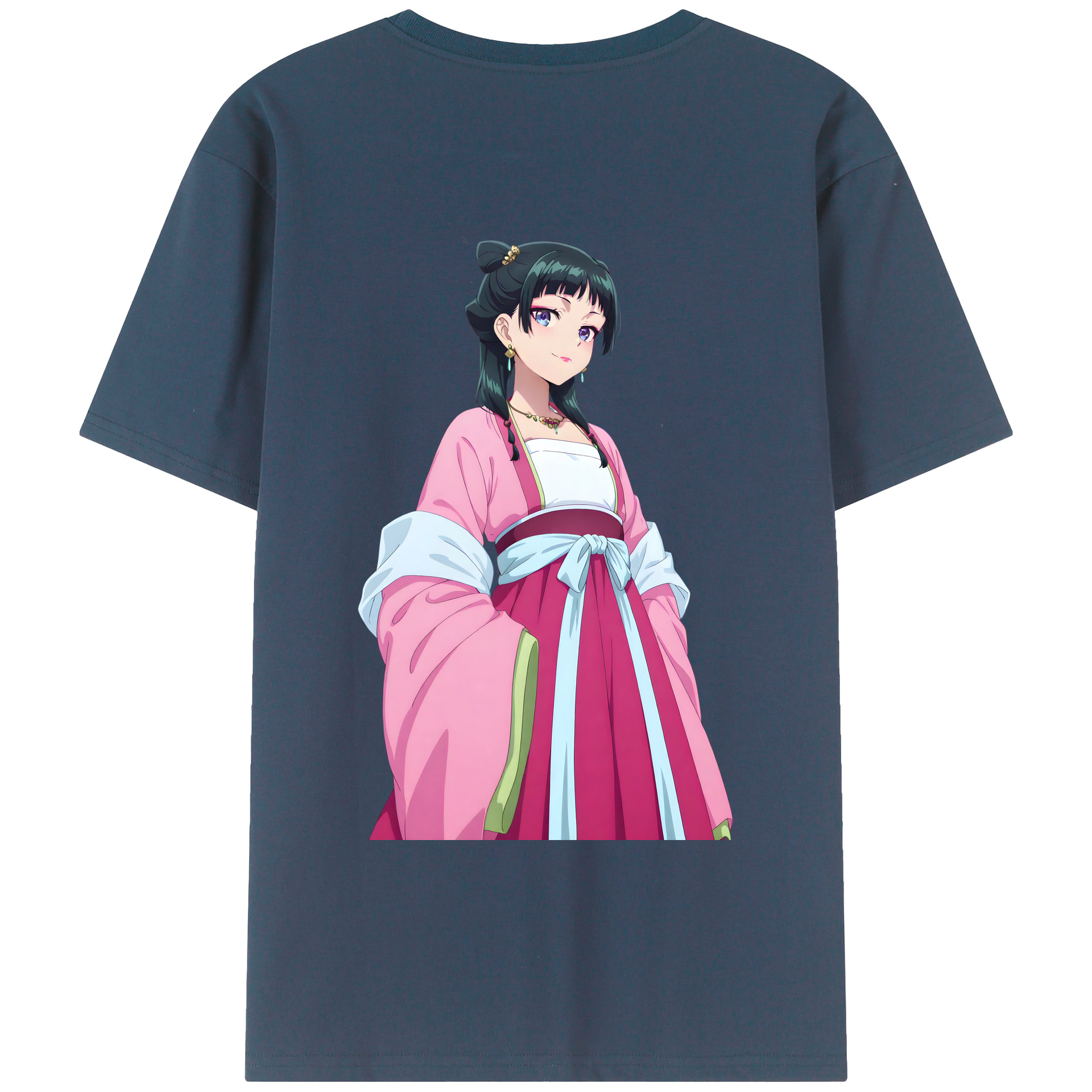 （画像用） 薬屋のひとりごと The Apothecary Diaries レディース半袖Tシャツ(バックプリント)
