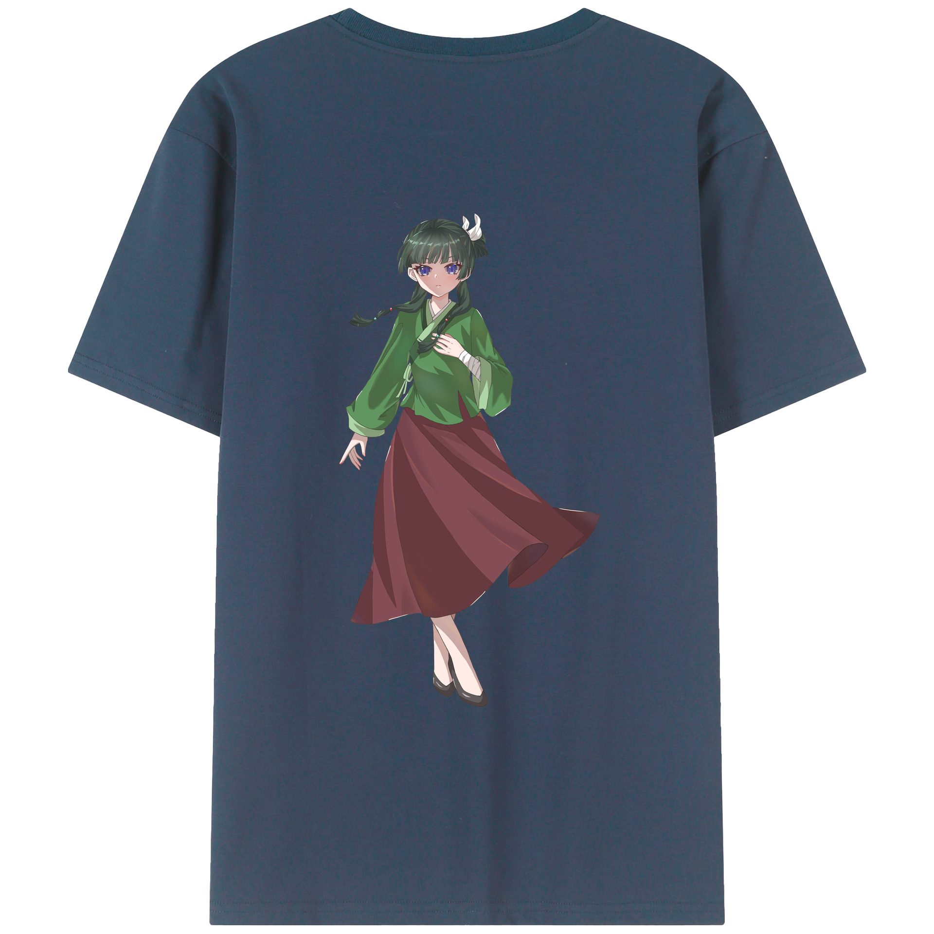 （画像用） 薬屋のひとりごと The Apothecary Diaries レディース半袖Tシャツ(バックプリント)