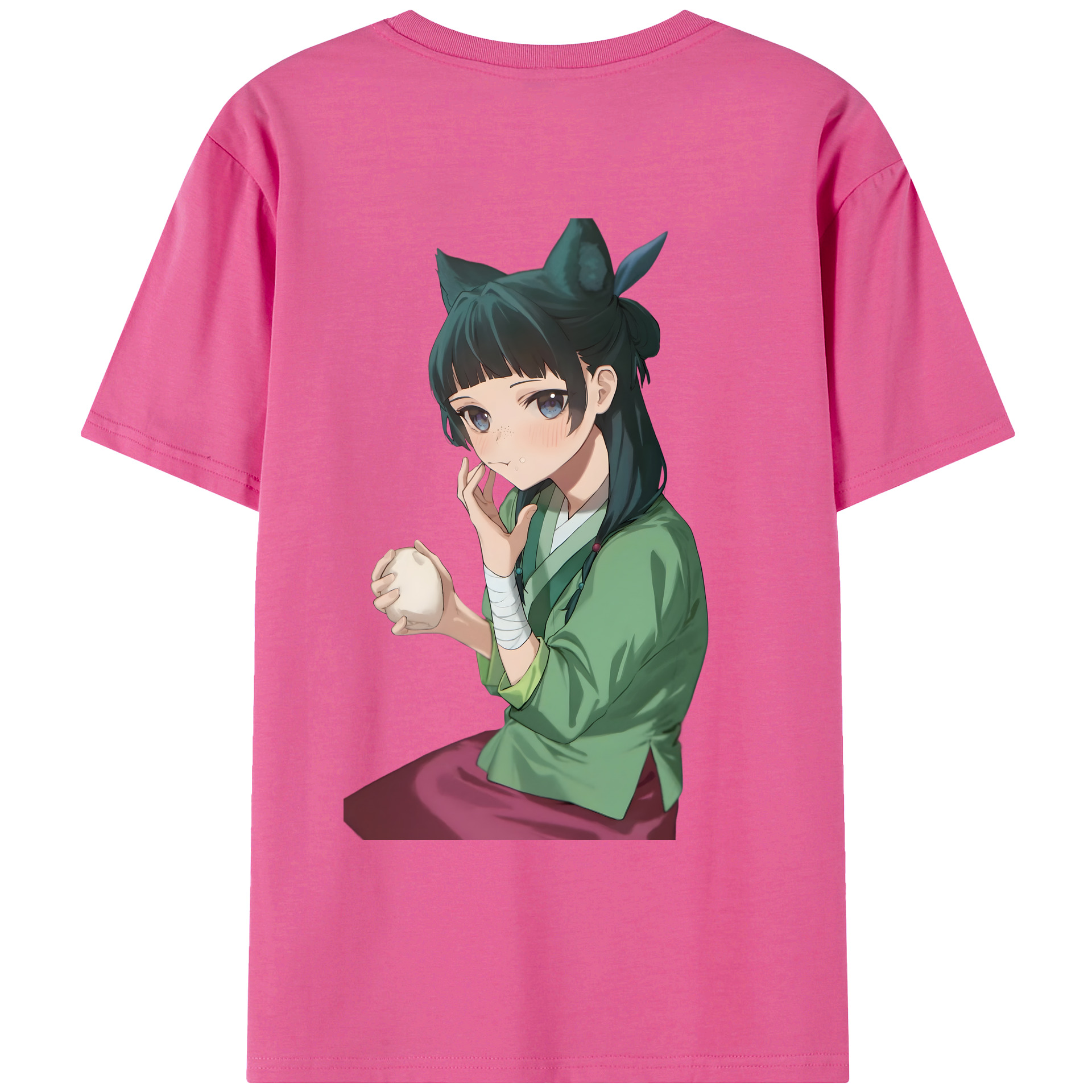 （画像用） 薬屋のひとりごと The Apothecary Diaries レディース半袖Tシャツ(バックプリント)
