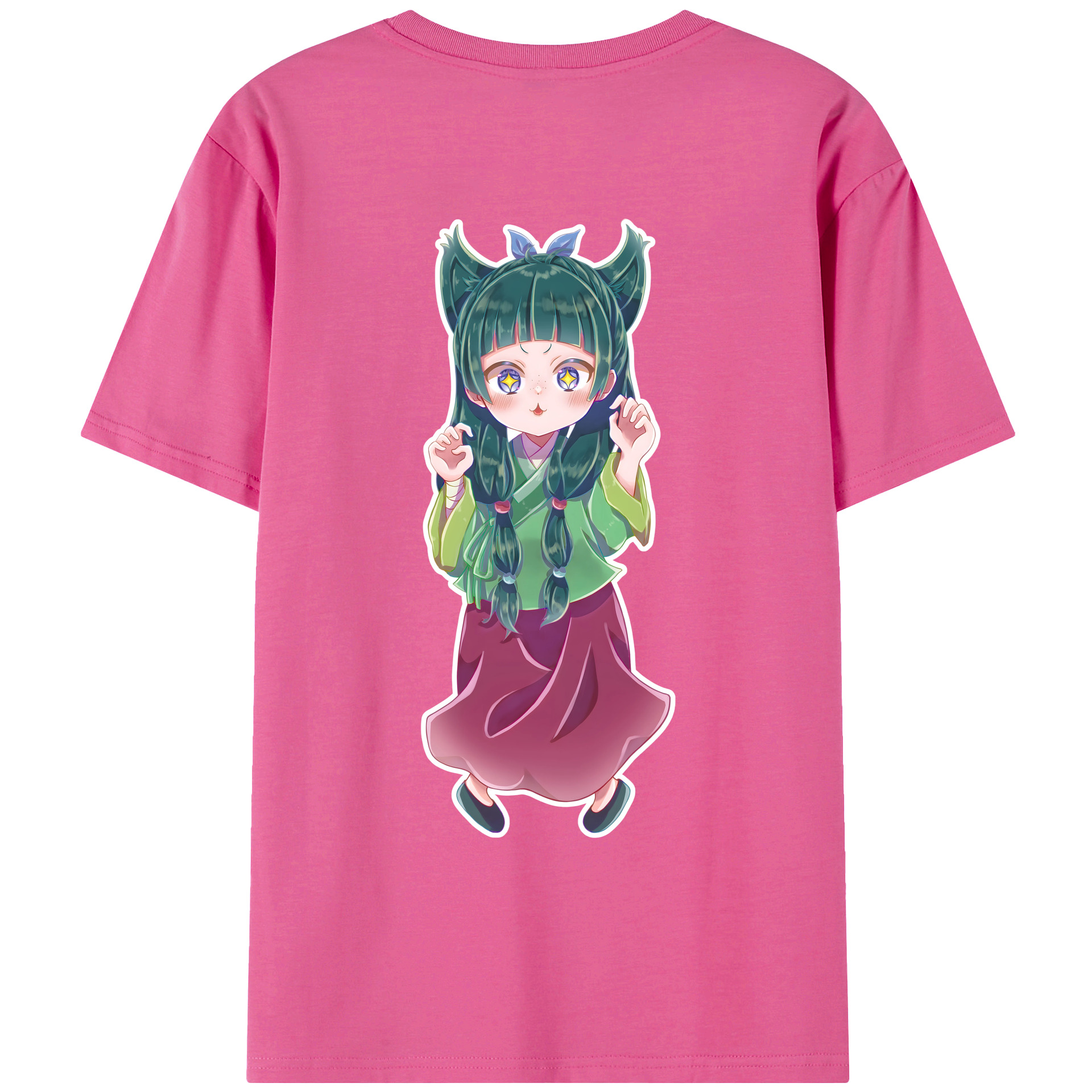 （画像用） 薬屋のひとりごと The Apothecary Diaries レディース半袖Tシャツ(バックプリント)