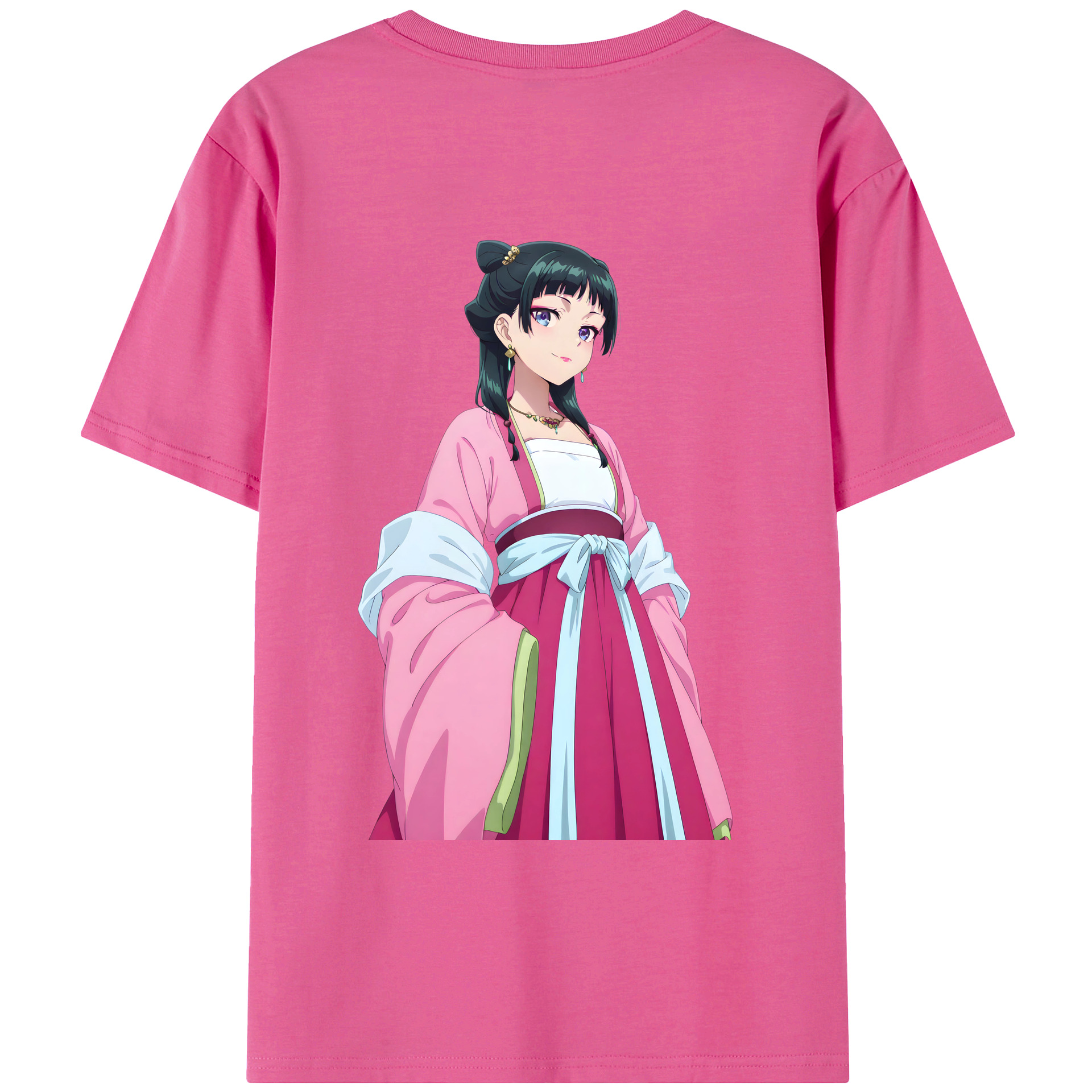 （画像用） 薬屋のひとりごと The Apothecary Diaries レディース半袖Tシャツ(バックプリント)