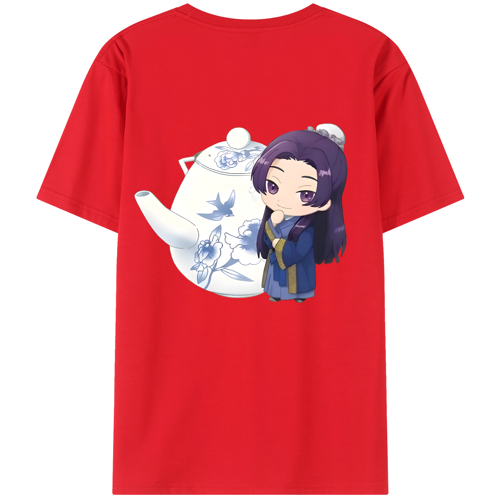 （画像用） 薬屋のひとりごと The Apothecary Diaries レディース半袖Tシャツ(バックプリント)