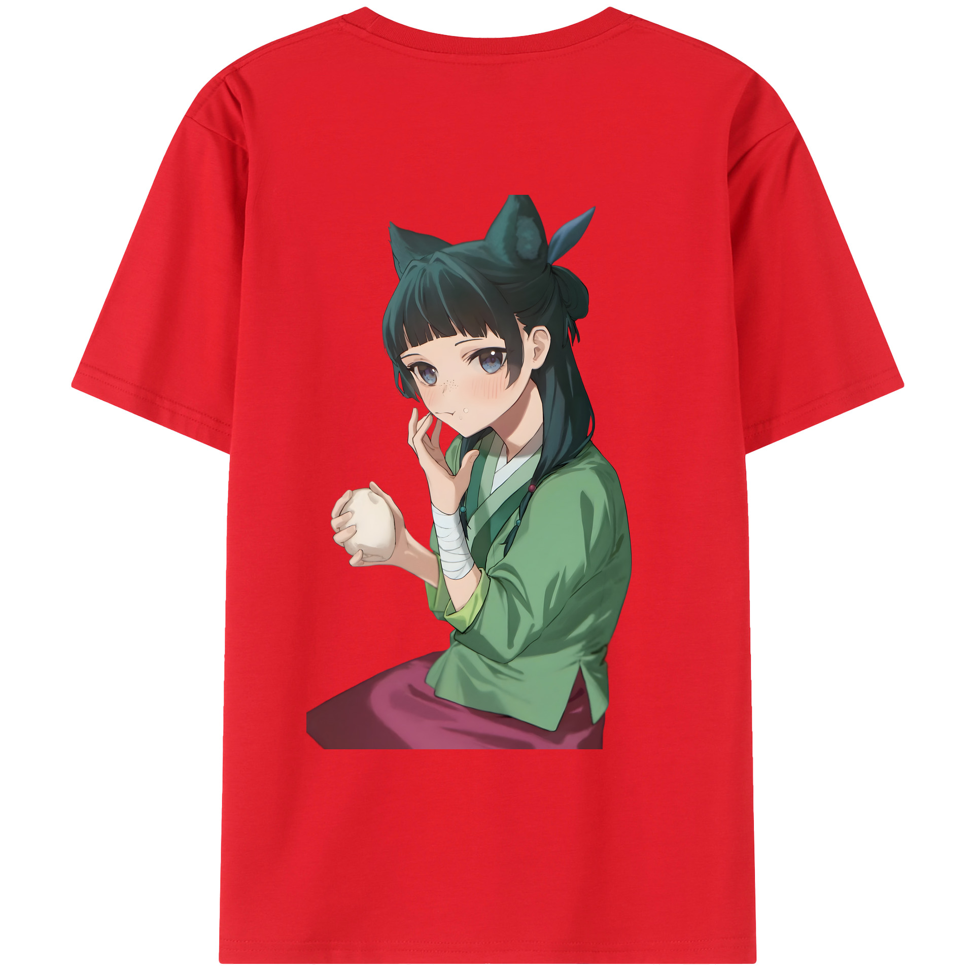 （画像用） 薬屋のひとりごと The Apothecary Diaries レディース半袖Tシャツ(バックプリント)
