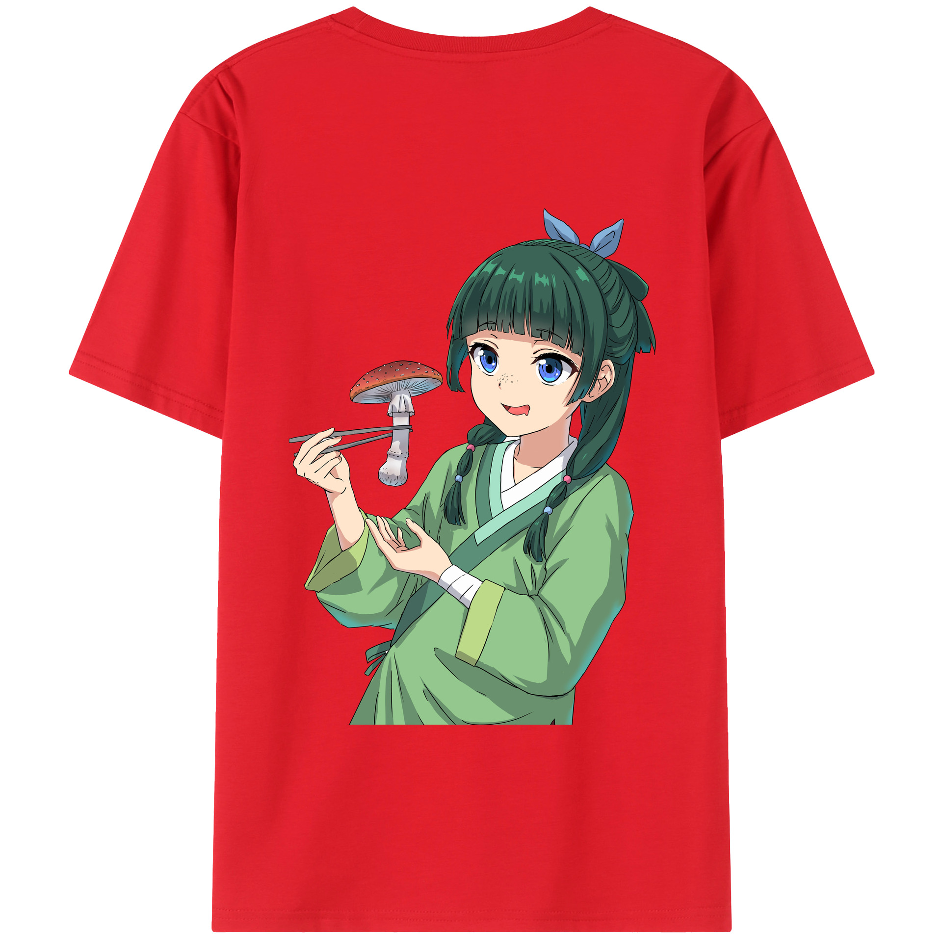 （画像用） 薬屋のひとりごと The Apothecary Diaries レディース半袖Tシャツ(バックプリント)