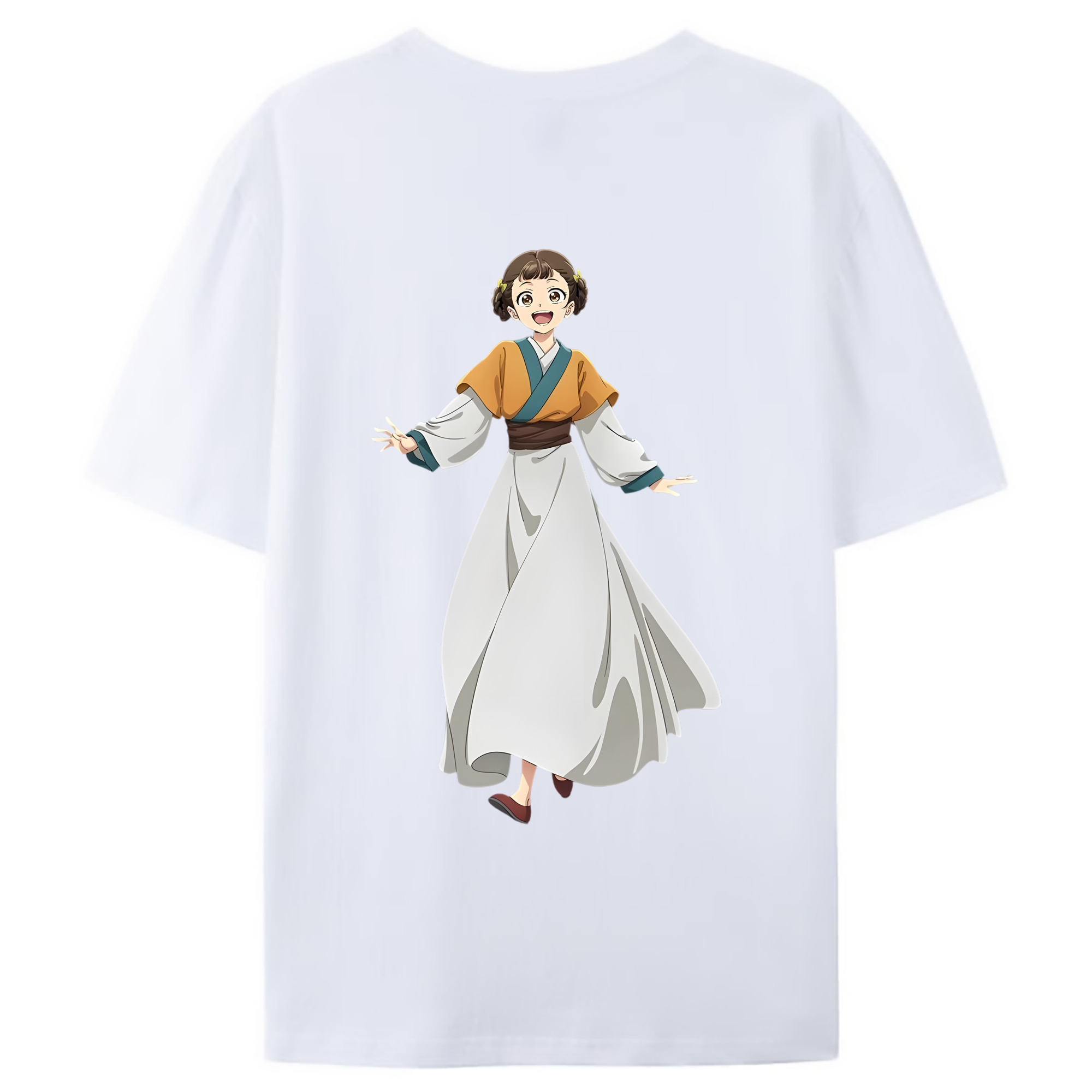 （画像用） 薬屋のひとりごと The Apothecary Diaries レディース半袖Tシャツ(バックプリント)