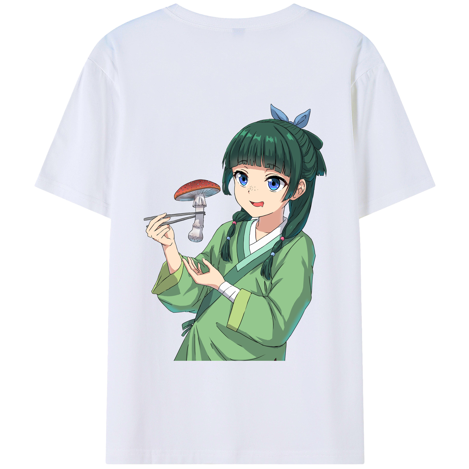 （画像用） 薬屋のひとりごと The Apothecary Diaries レディース半袖Tシャツ(バックプリント)