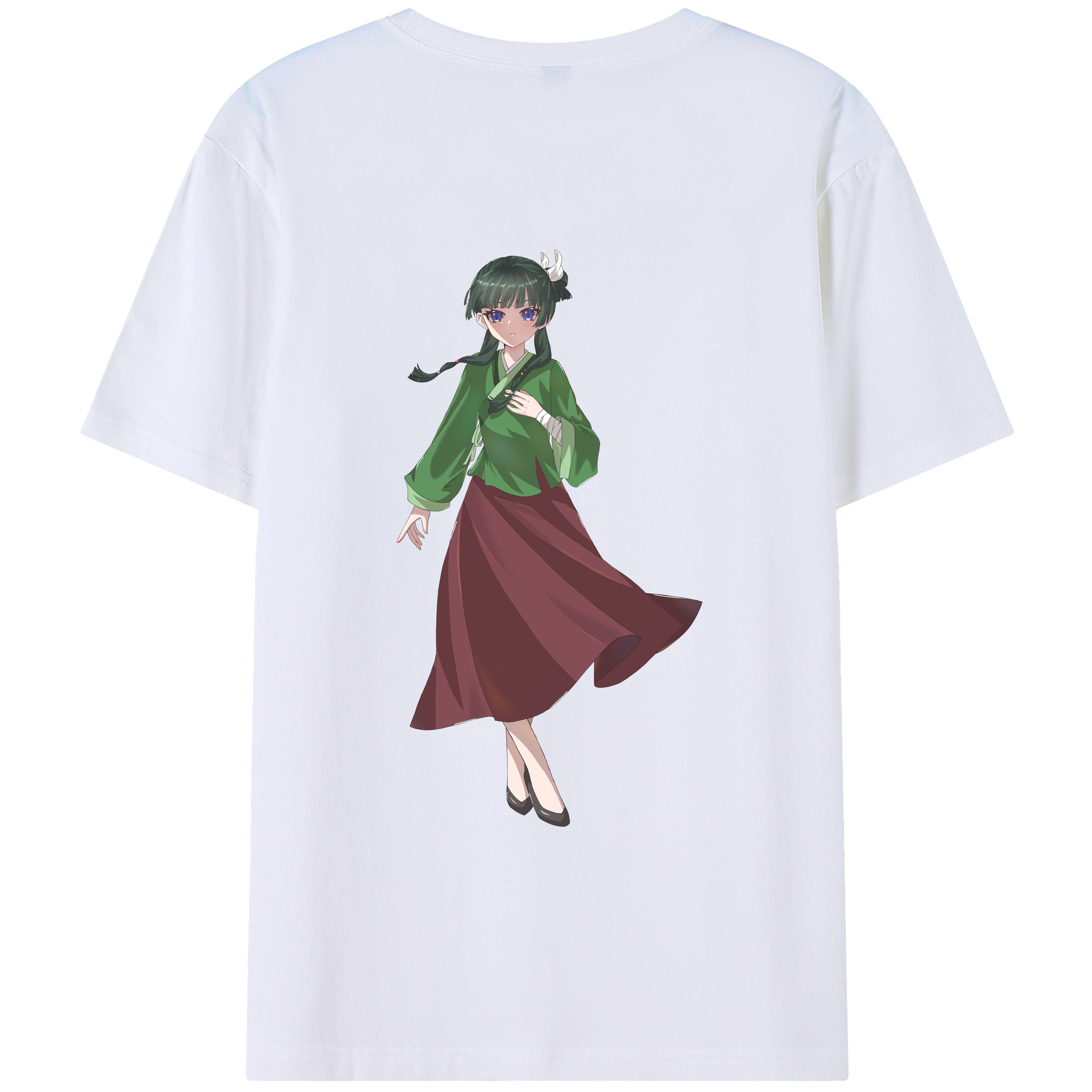 （画像用） 薬屋のひとりごと The Apothecary Diaries レディース半袖Tシャツ(バックプリント)