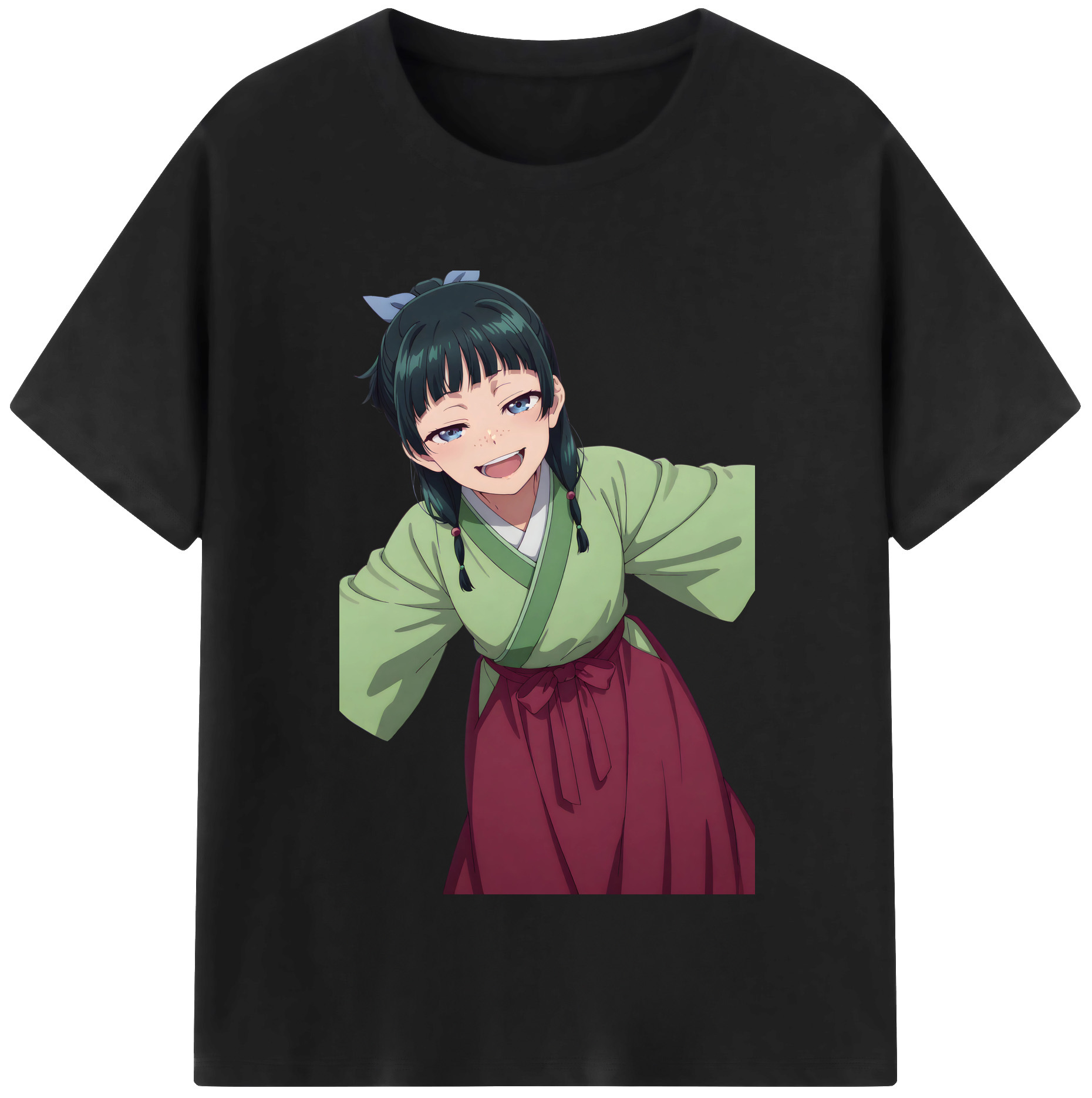 （画像用） 薬屋のひとりごと The Apothecary Diaries レディースカジュアルプリントTシャツ（綿100％）
