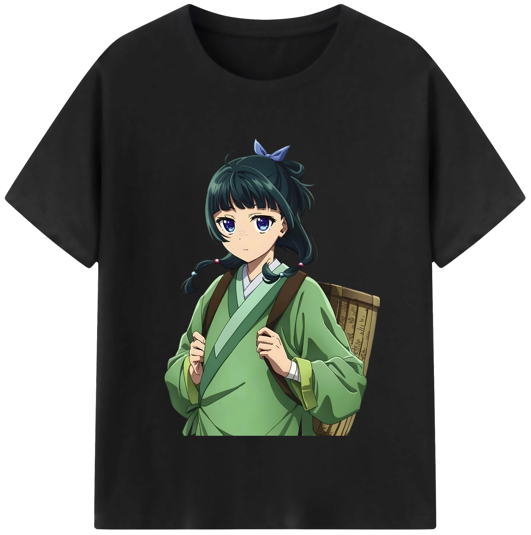 （画像用） 薬屋のひとりごと The Apothecary Diaries レディースカジュアルプリントTシャツ（綿100％）