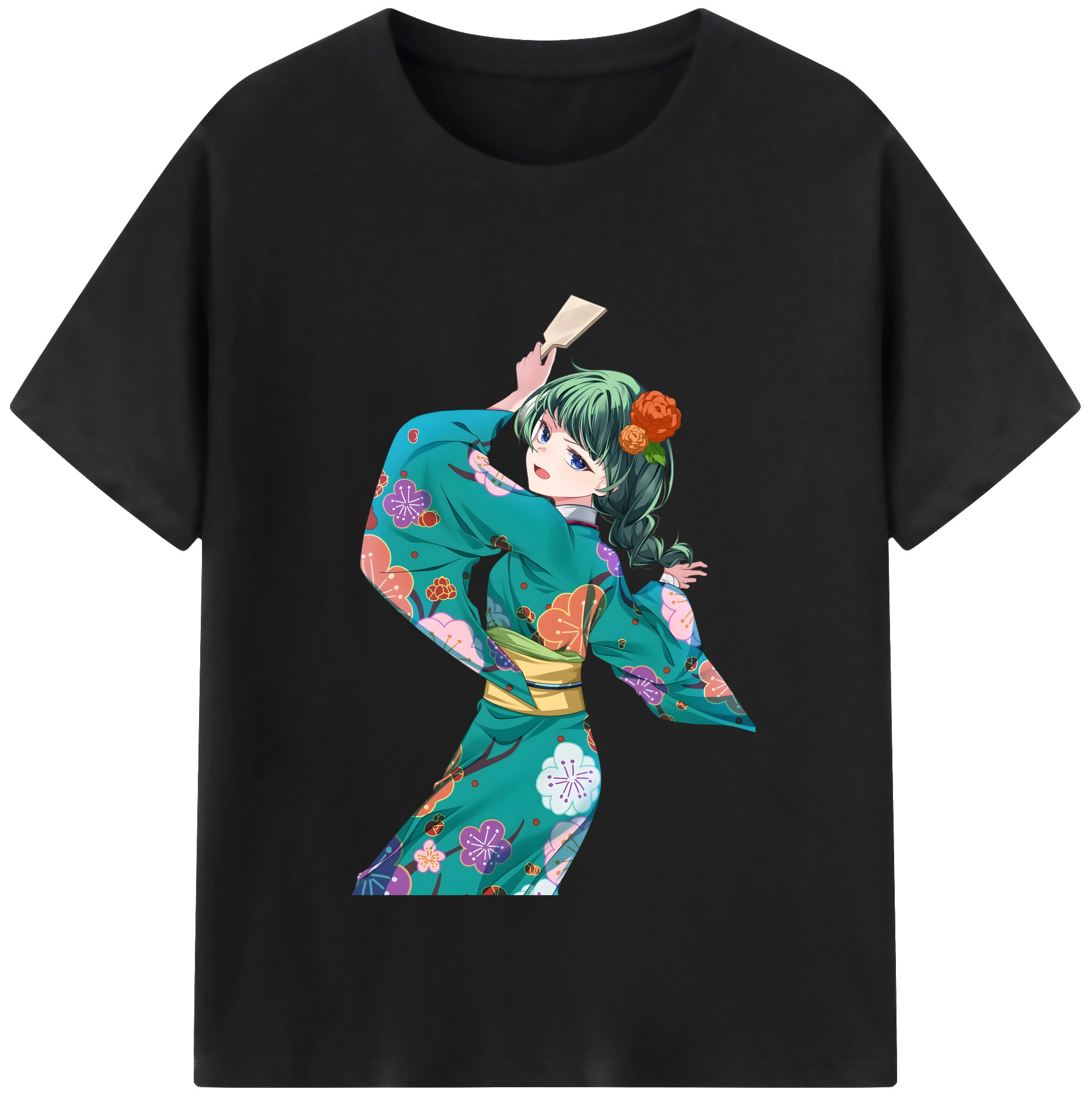 （画像用） 薬屋のひとりごと The Apothecary Diaries レディースカジュアルプリントTシャツ（綿100％）