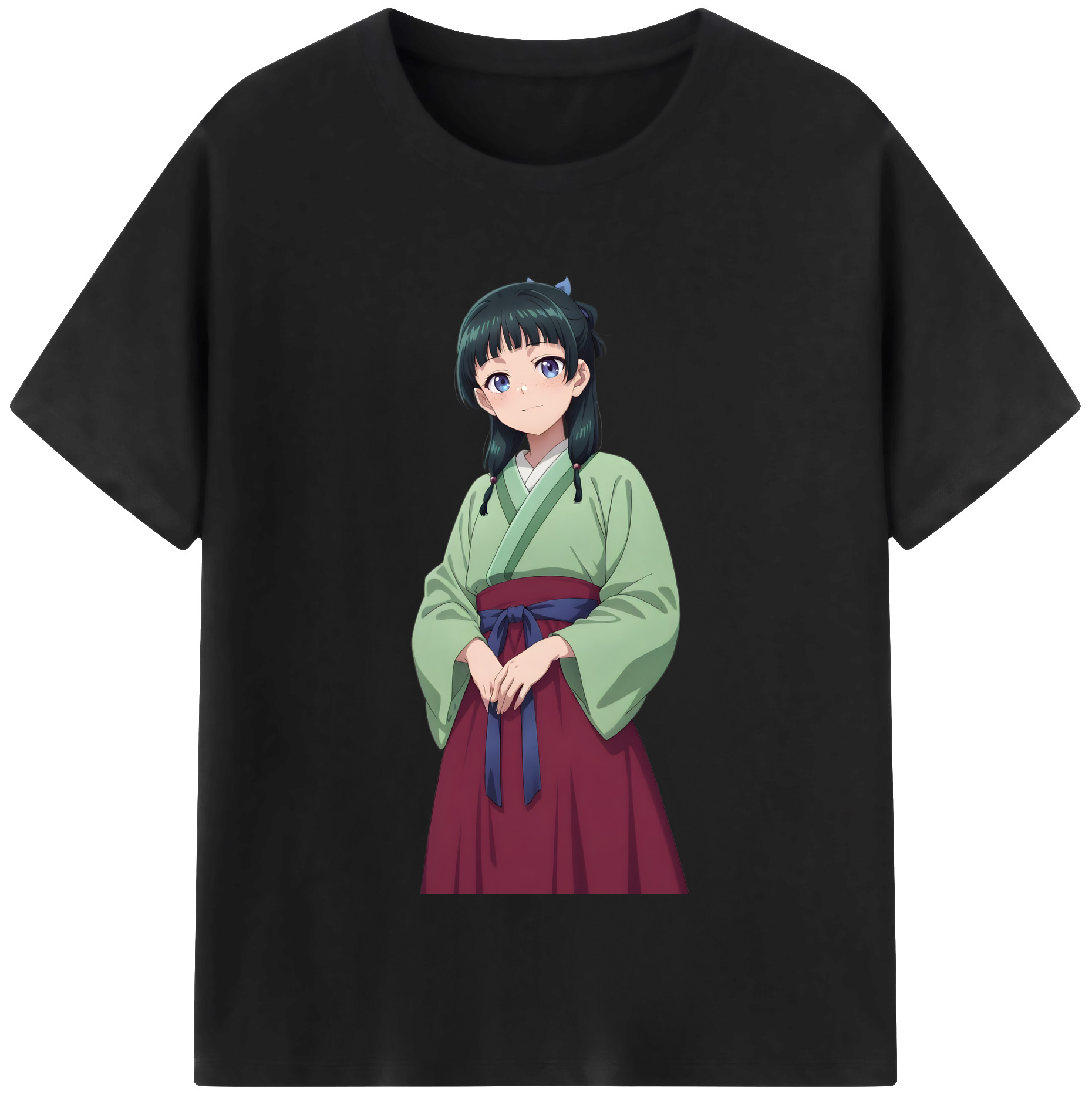 （画像用） 薬屋のひとりごと The Apothecary Diaries レディースカジュアルプリントTシャツ（綿100％）