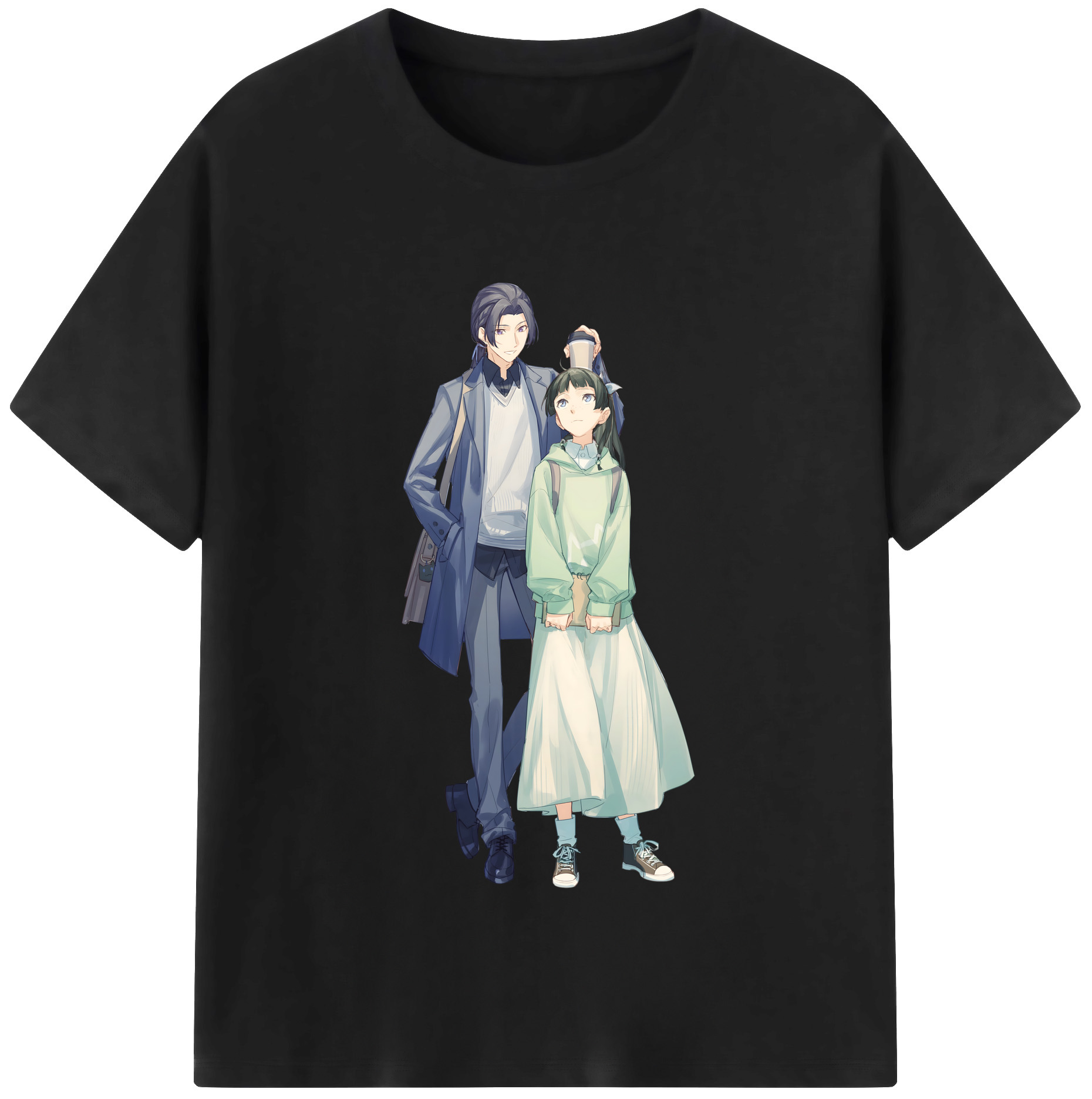 （画像用） 薬屋のひとりごと The Apothecary Diaries レディースカジュアルプリントTシャツ（綿100％）