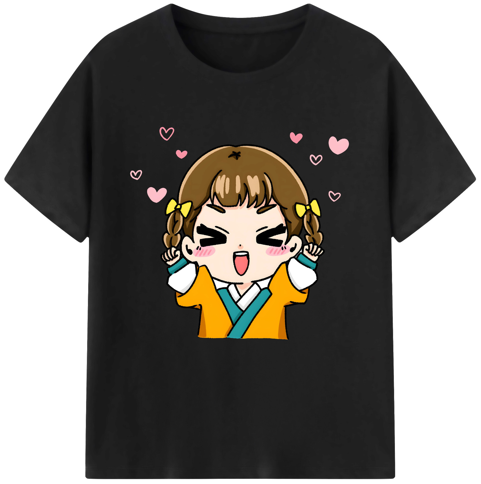 （画像用） 薬屋のひとりごと The Apothecary Diaries レディースカジュアルプリントTシャツ（綿100％）