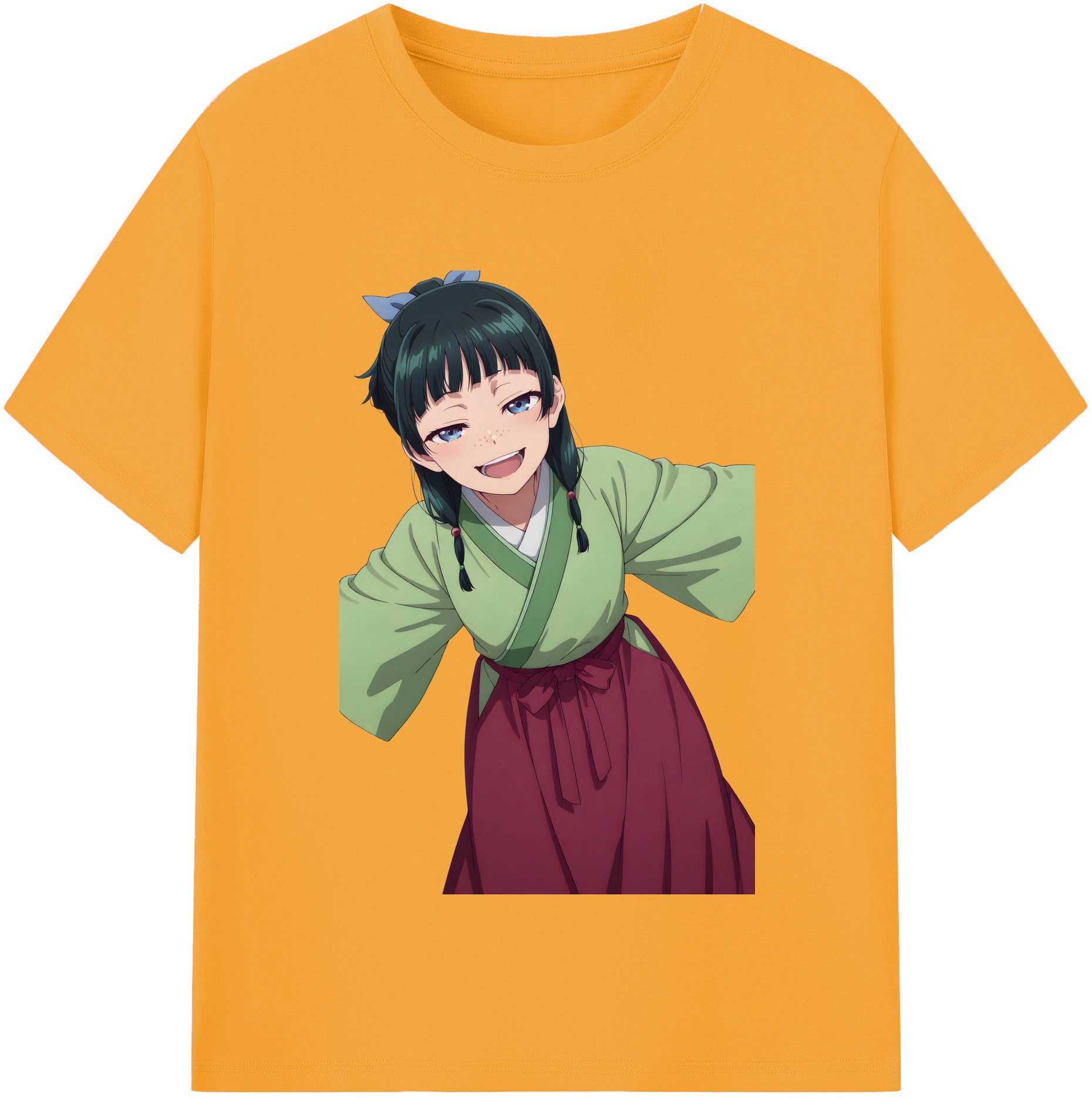 （画像用） 薬屋のひとりごと The Apothecary Diaries レディースカジュアルプリントTシャツ（綿100％）