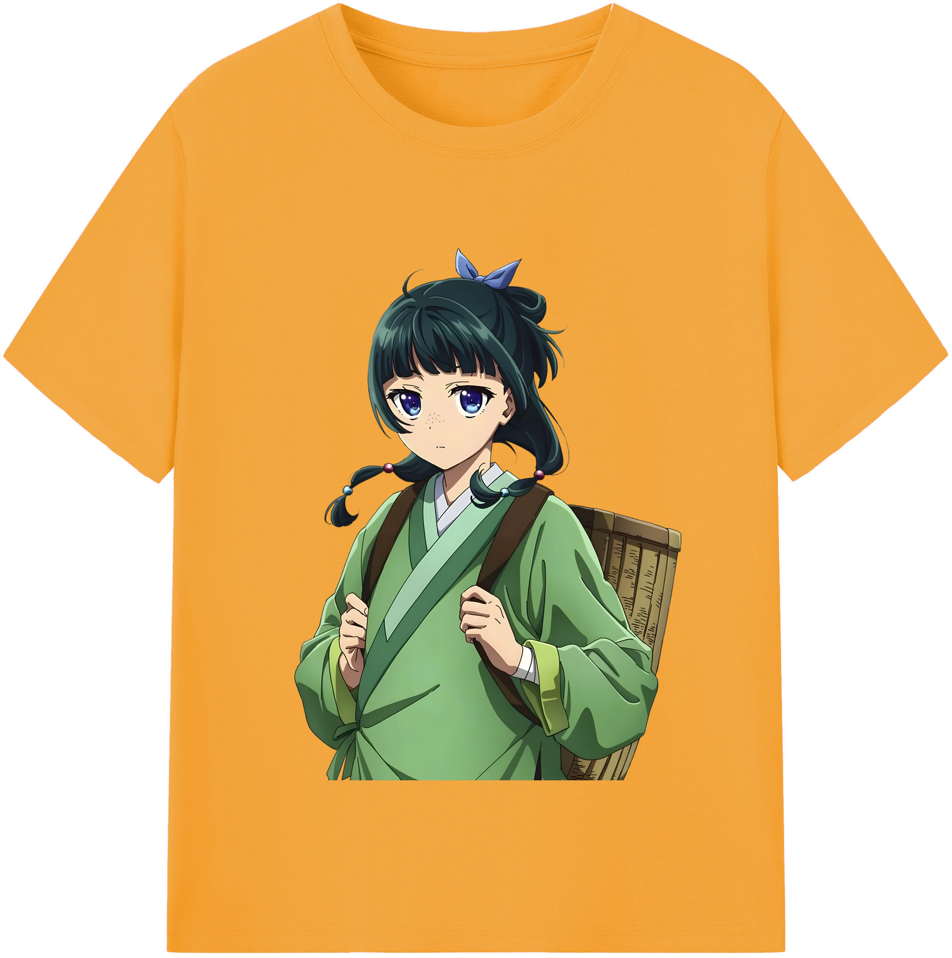 （画像用） 薬屋のひとりごと The Apothecary Diaries レディースカジュアルプリントTシャツ（綿100％）