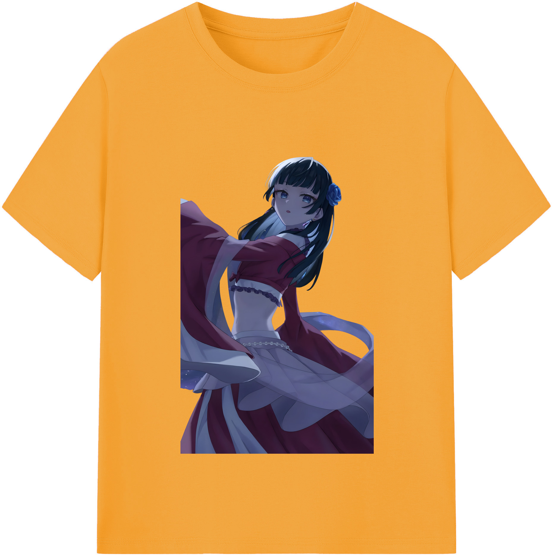 （画像用） 薬屋のひとりごと The Apothecary Diaries レディースカジュアルプリントTシャツ（綿100％）