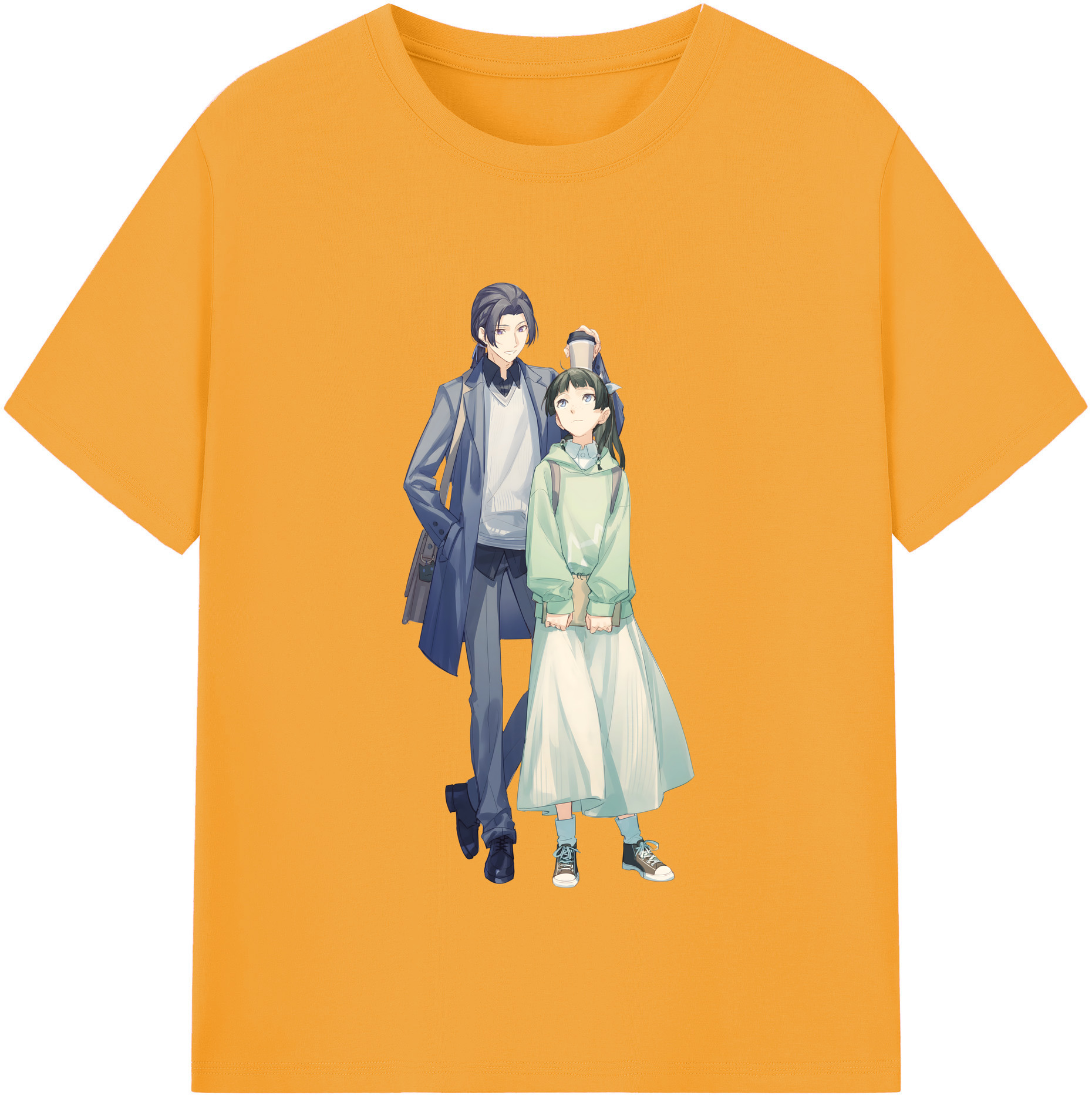 （画像用） 薬屋のひとりごと The Apothecary Diaries レディースカジュアルプリントTシャツ（綿100％）