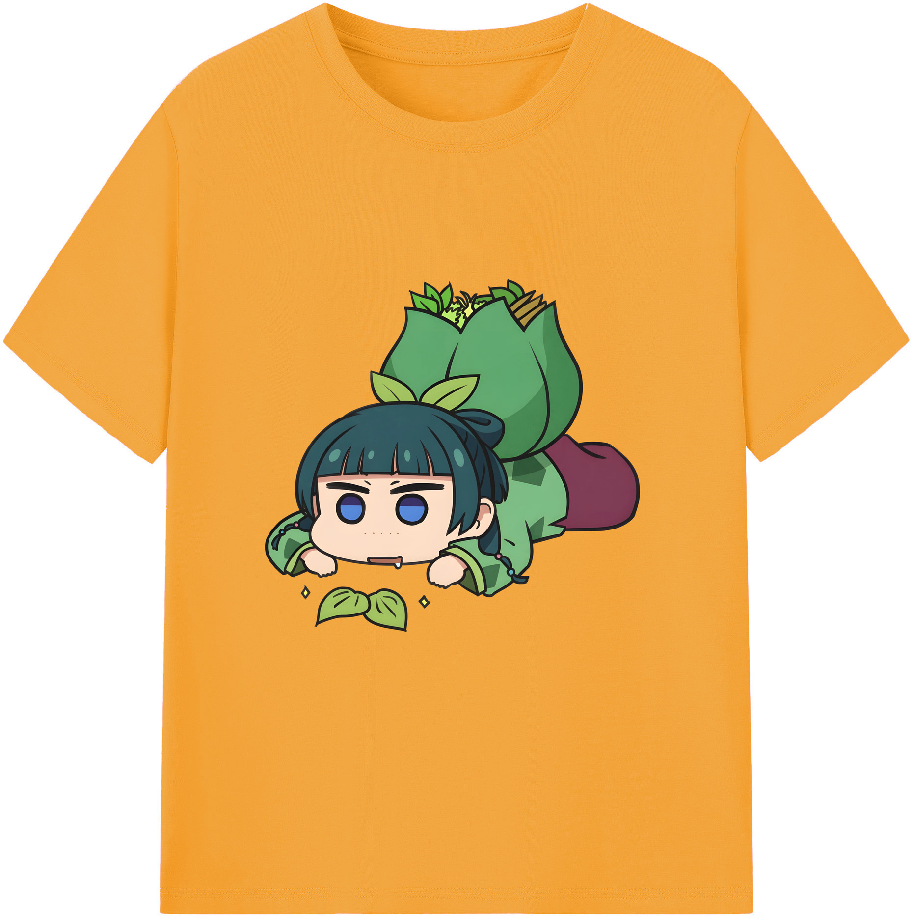 （画像用） 薬屋のひとりごと The Apothecary Diaries レディースカジュアルプリントTシャツ（綿100％）