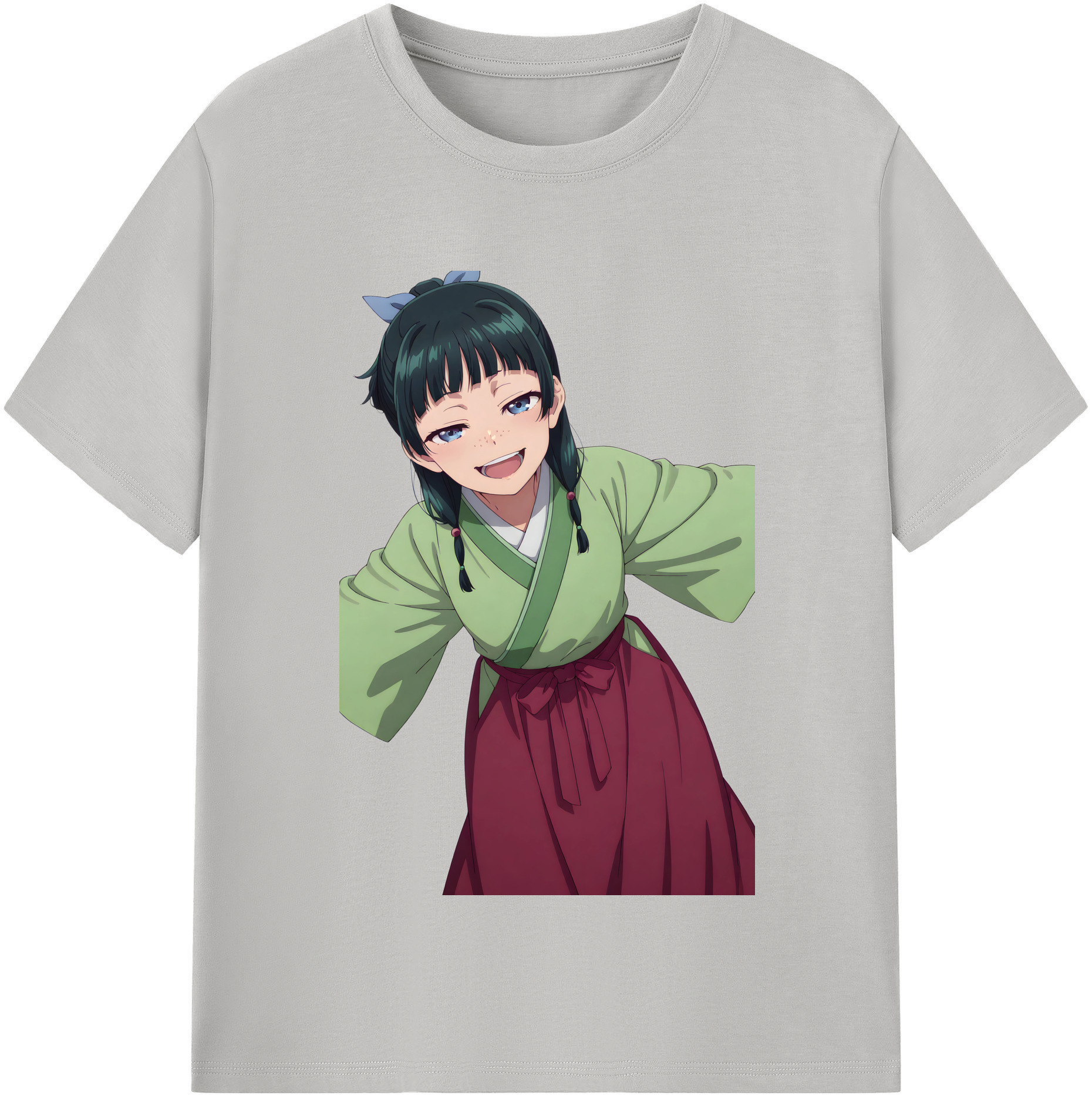 （画像用） 薬屋のひとりごと The Apothecary Diaries レディースカジュアルプリントTシャツ（綿100％）