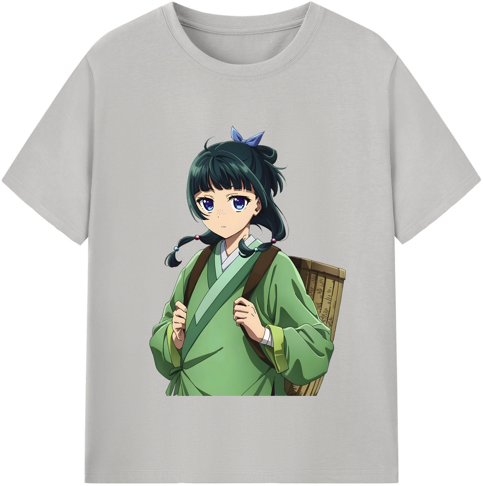 （画像用） 薬屋のひとりごと The Apothecary Diaries レディースカジュアルプリントTシャツ（綿100％）