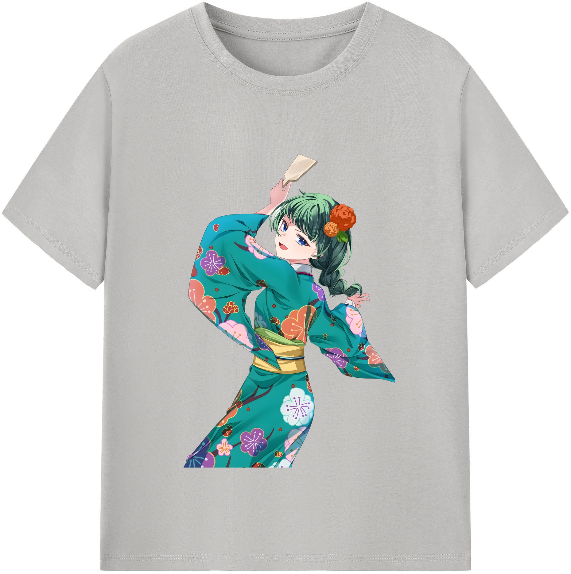 （画像用） 薬屋のひとりごと The Apothecary Diaries レディースカジュアルプリントTシャツ（綿100％）