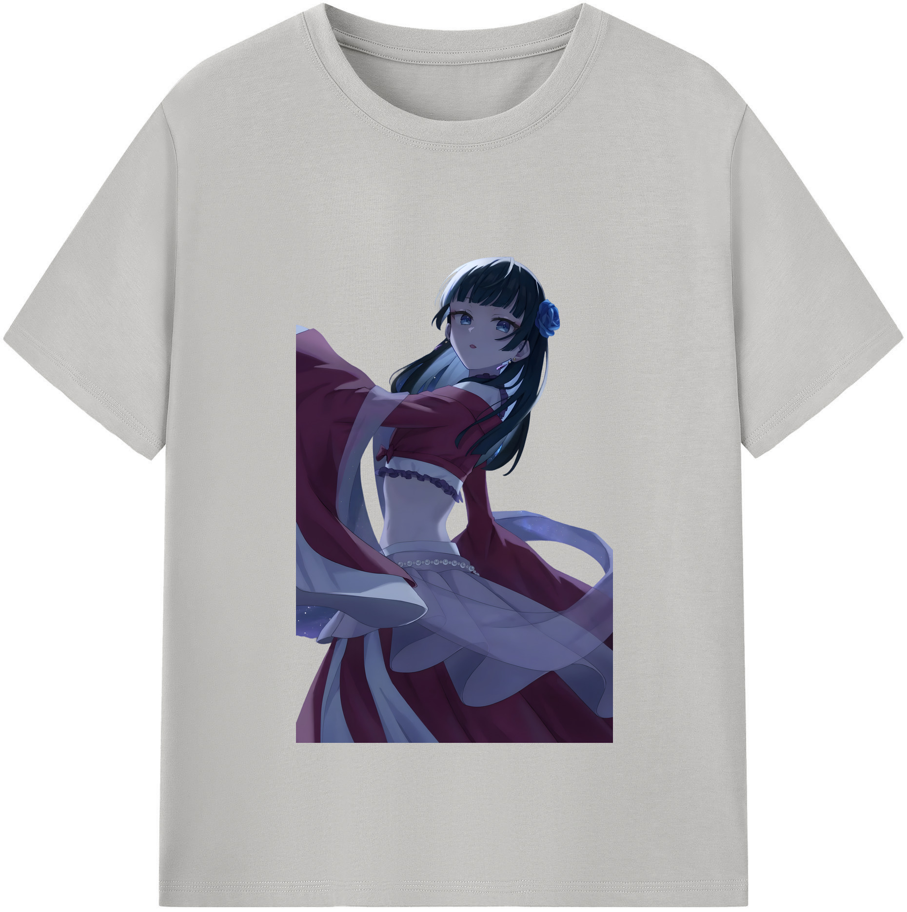 （画像用） 薬屋のひとりごと The Apothecary Diaries レディースカジュアルプリントTシャツ（綿100％）