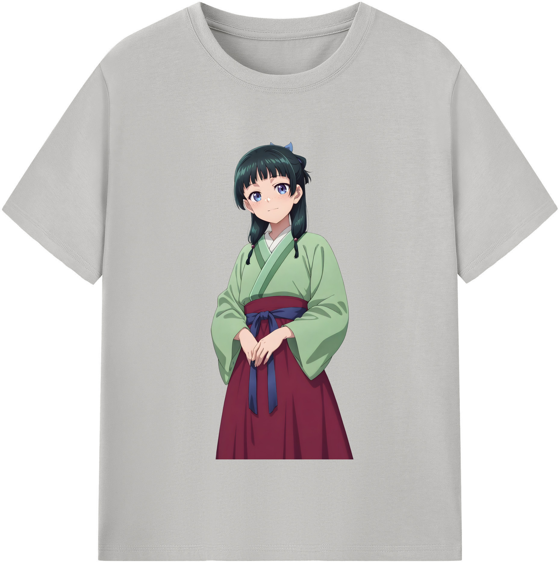 （画像用） 薬屋のひとりごと The Apothecary Diaries レディースカジュアルプリントTシャツ（綿100％）