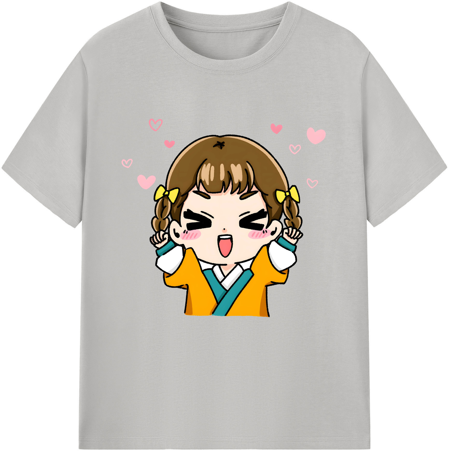 （画像用） 薬屋のひとりごと The Apothecary Diaries レディースカジュアルプリントTシャツ（綿100％）