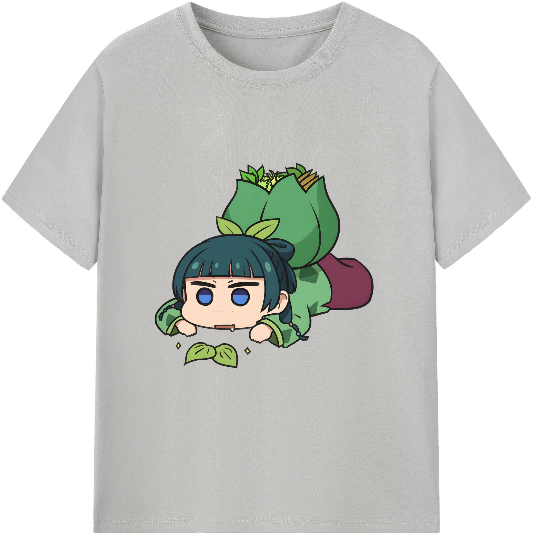 （画像用） 薬屋のひとりごと The Apothecary Diaries レディースカジュアルプリントTシャツ（綿100％）