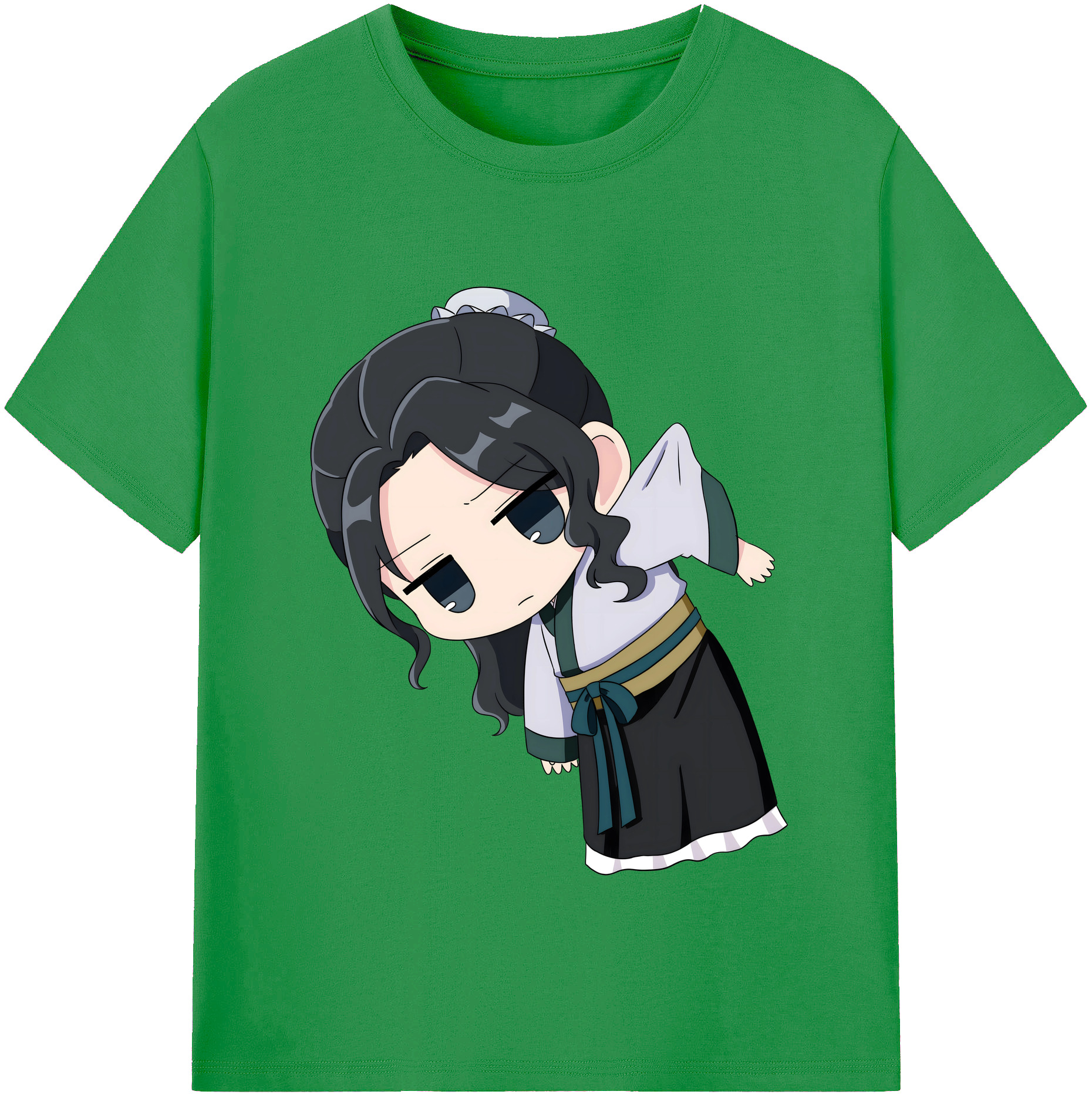 （画像用） 薬屋のひとりごと The Apothecary Diaries レディースカジュアルプリントTシャツ（綿100％）