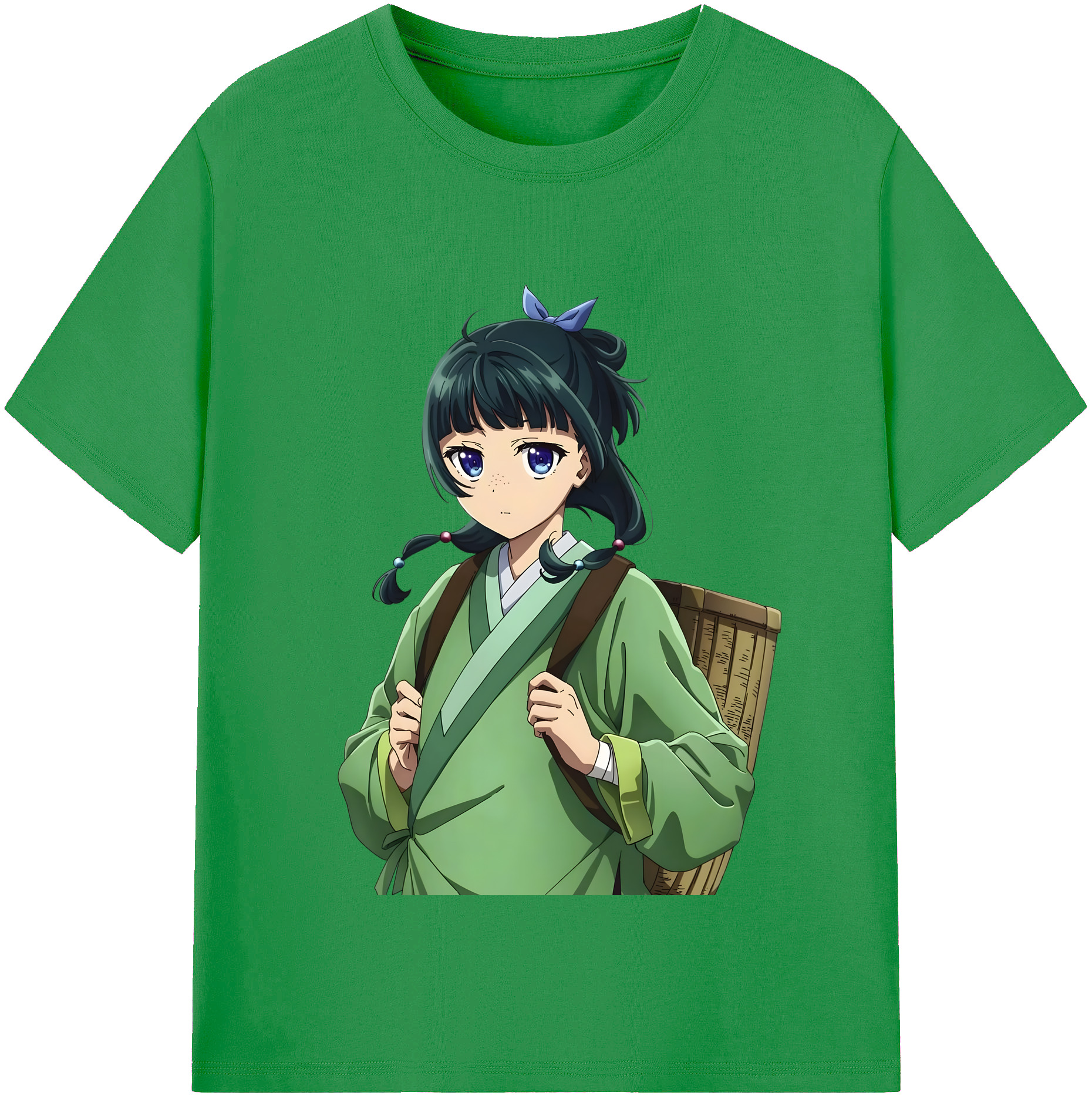 （画像用） 薬屋のひとりごと The Apothecary Diaries レディースカジュアルプリントTシャツ（綿100％）