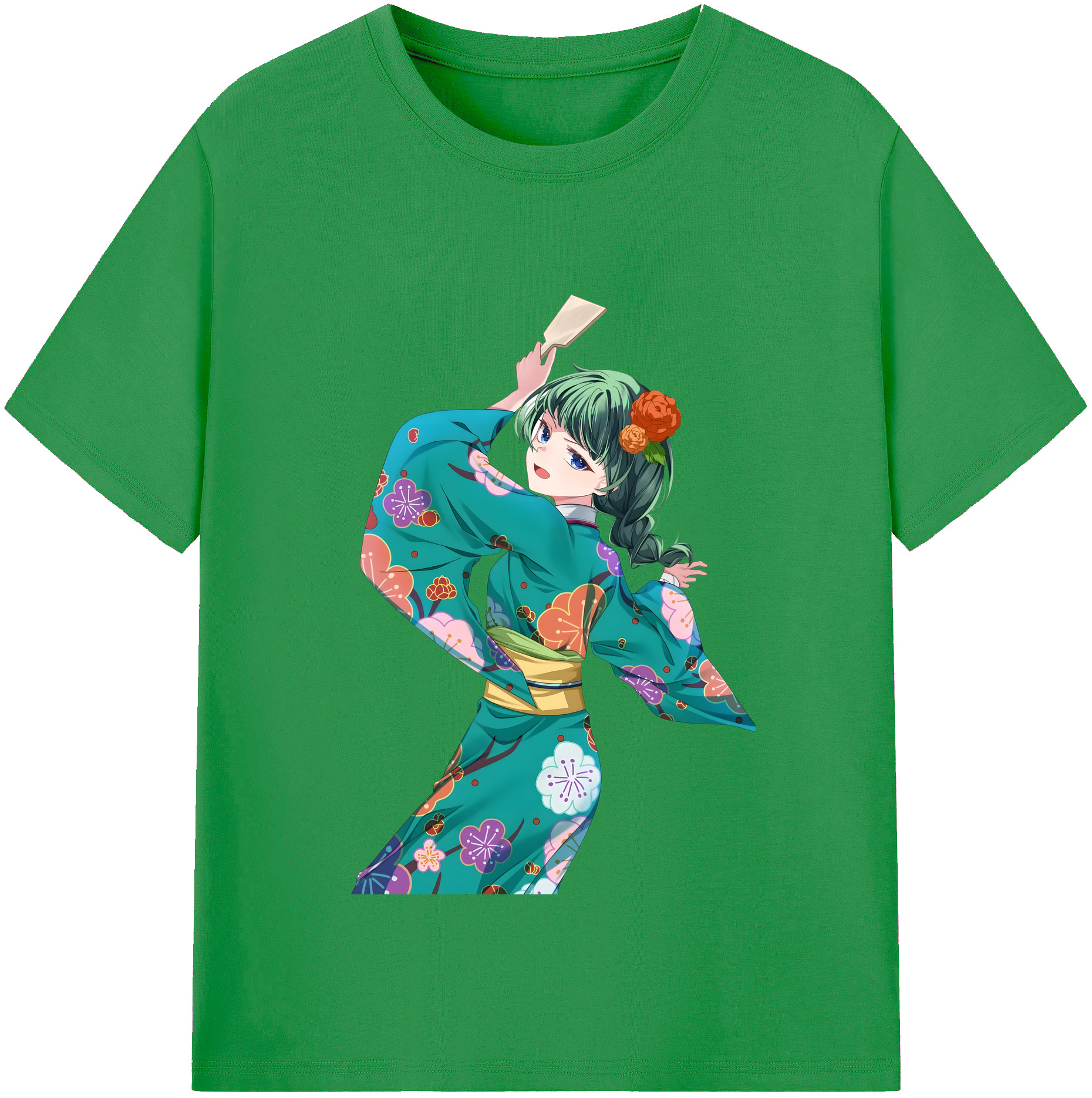 （画像用） 薬屋のひとりごと The Apothecary Diaries レディースカジュアルプリントTシャツ（綿100％）