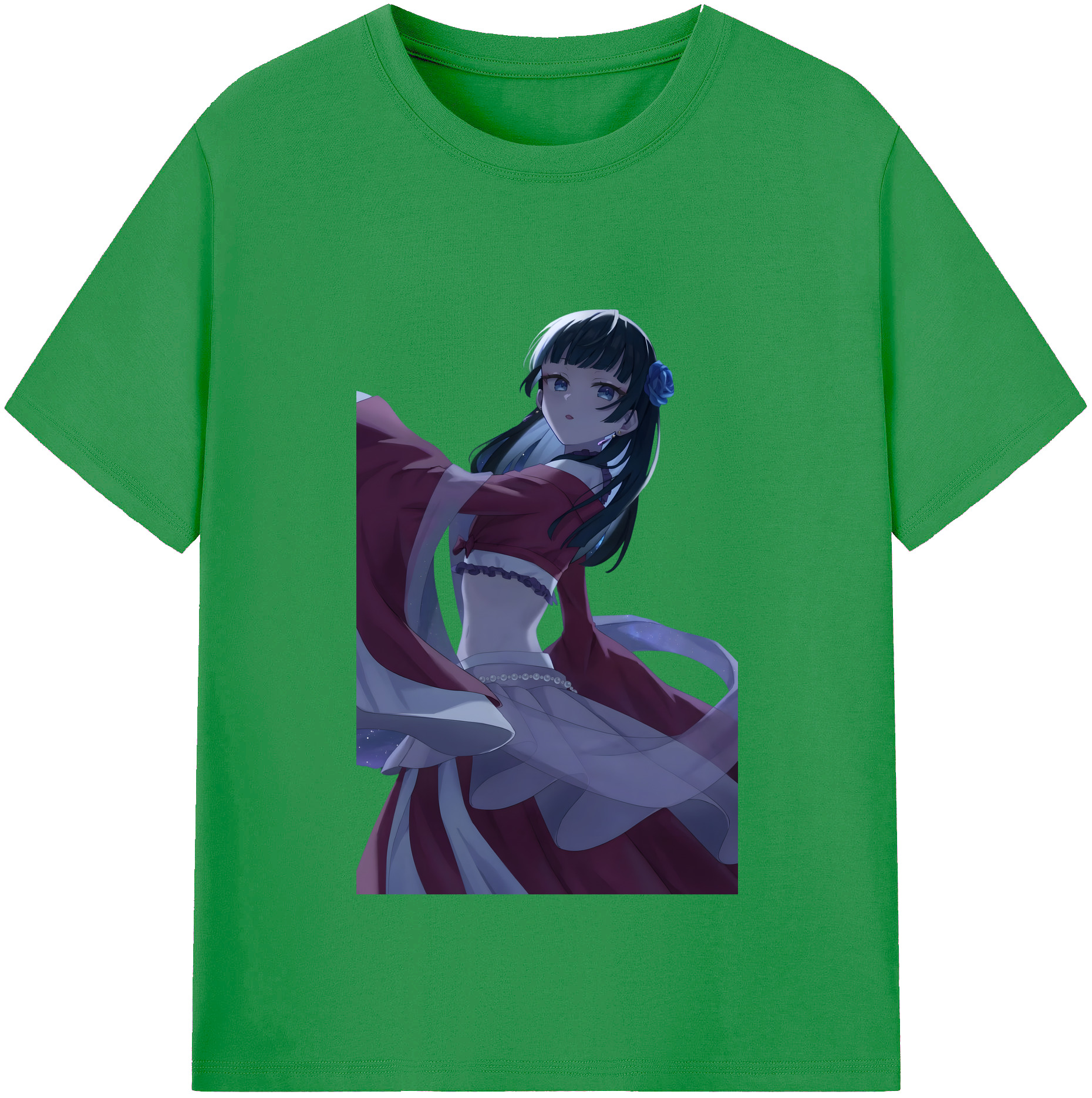 （画像用） 薬屋のひとりごと The Apothecary Diaries レディースカジュアルプリントTシャツ（綿100％）