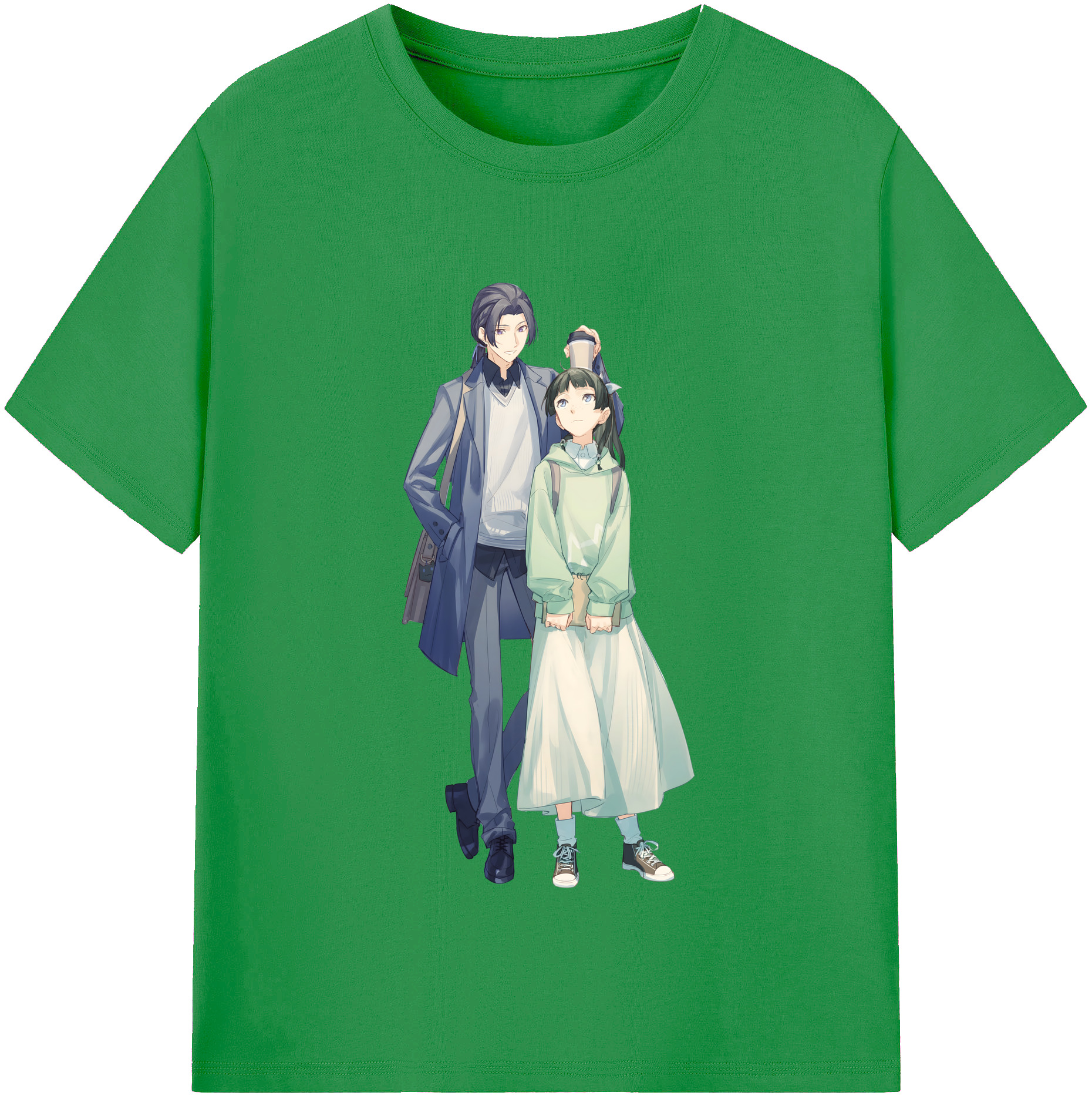 （画像用） 薬屋のひとりごと The Apothecary Diaries レディースカジュアルプリントTシャツ（綿100％）