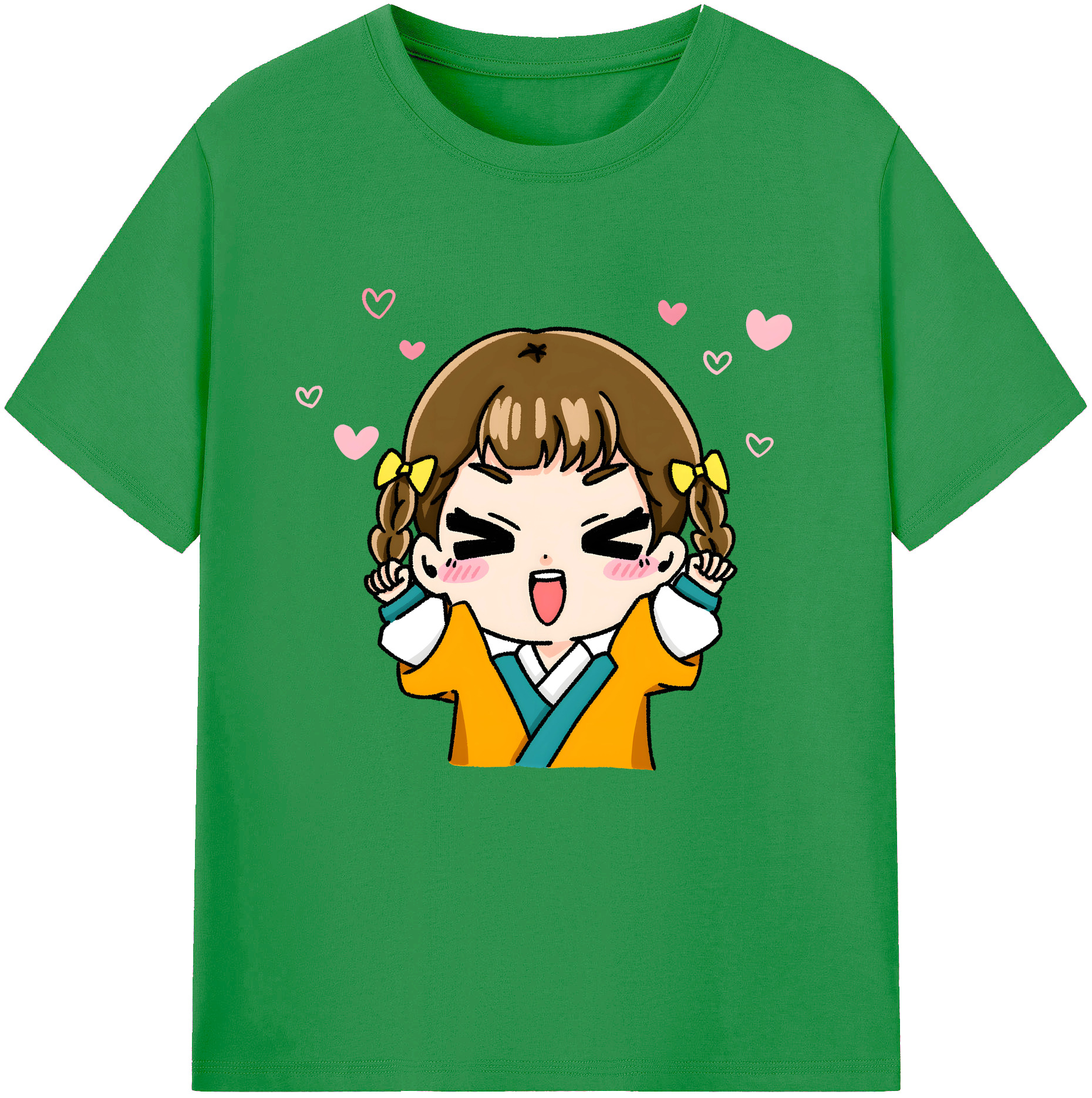 （画像用） 薬屋のひとりごと The Apothecary Diaries レディースカジュアルプリントTシャツ（綿100％）