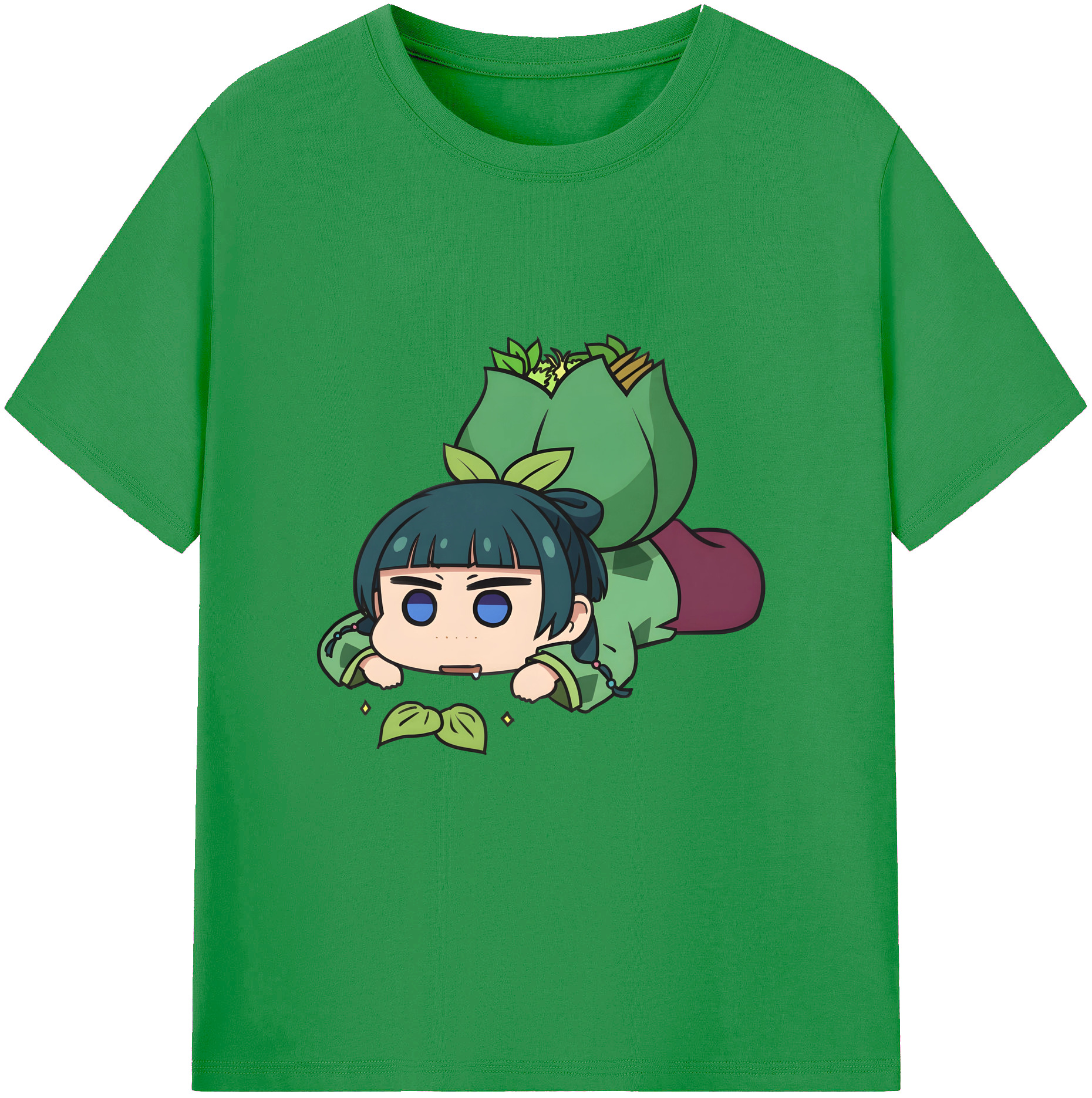 （画像用） 薬屋のひとりごと The Apothecary Diaries レディースカジュアルプリントTシャツ（綿100％）