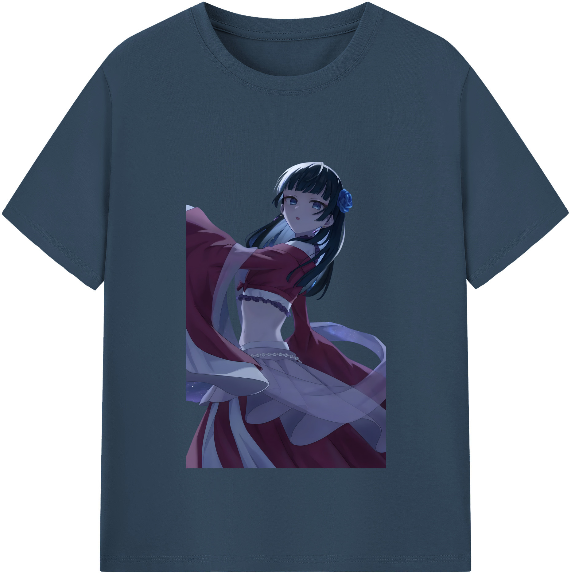 （画像用） 薬屋のひとりごと The Apothecary Diaries レディースカジュアルプリントTシャツ（綿100％）
