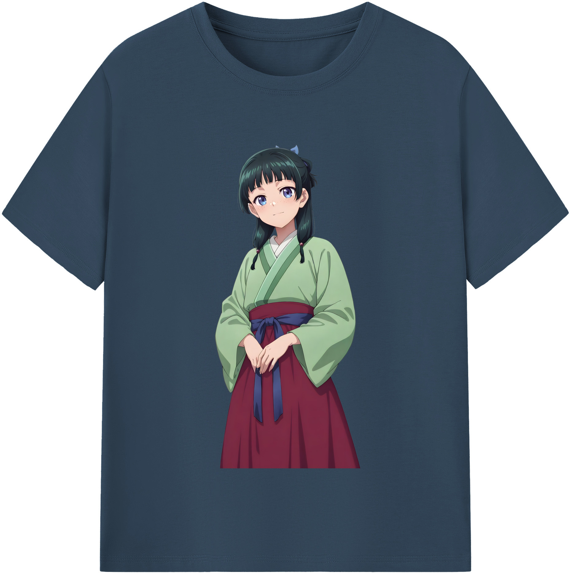 （画像用） 薬屋のひとりごと The Apothecary Diaries レディースカジュアルプリントTシャツ（綿100％）